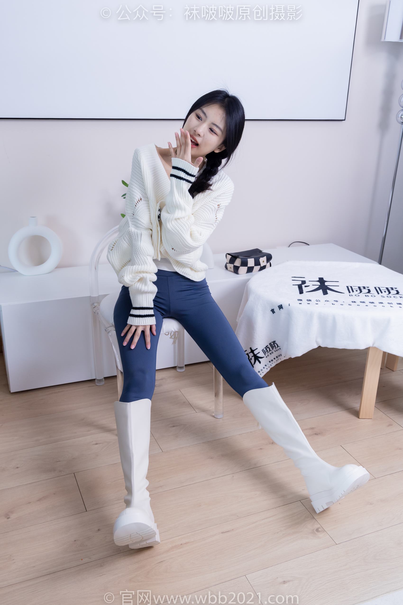 图片[98]-[BoBoSocks袜啵啵]NO.389 奶油-长靴、高跟凉鞋、黑丝、瑜伽裤裤里丝[190P] – 速更版-美库