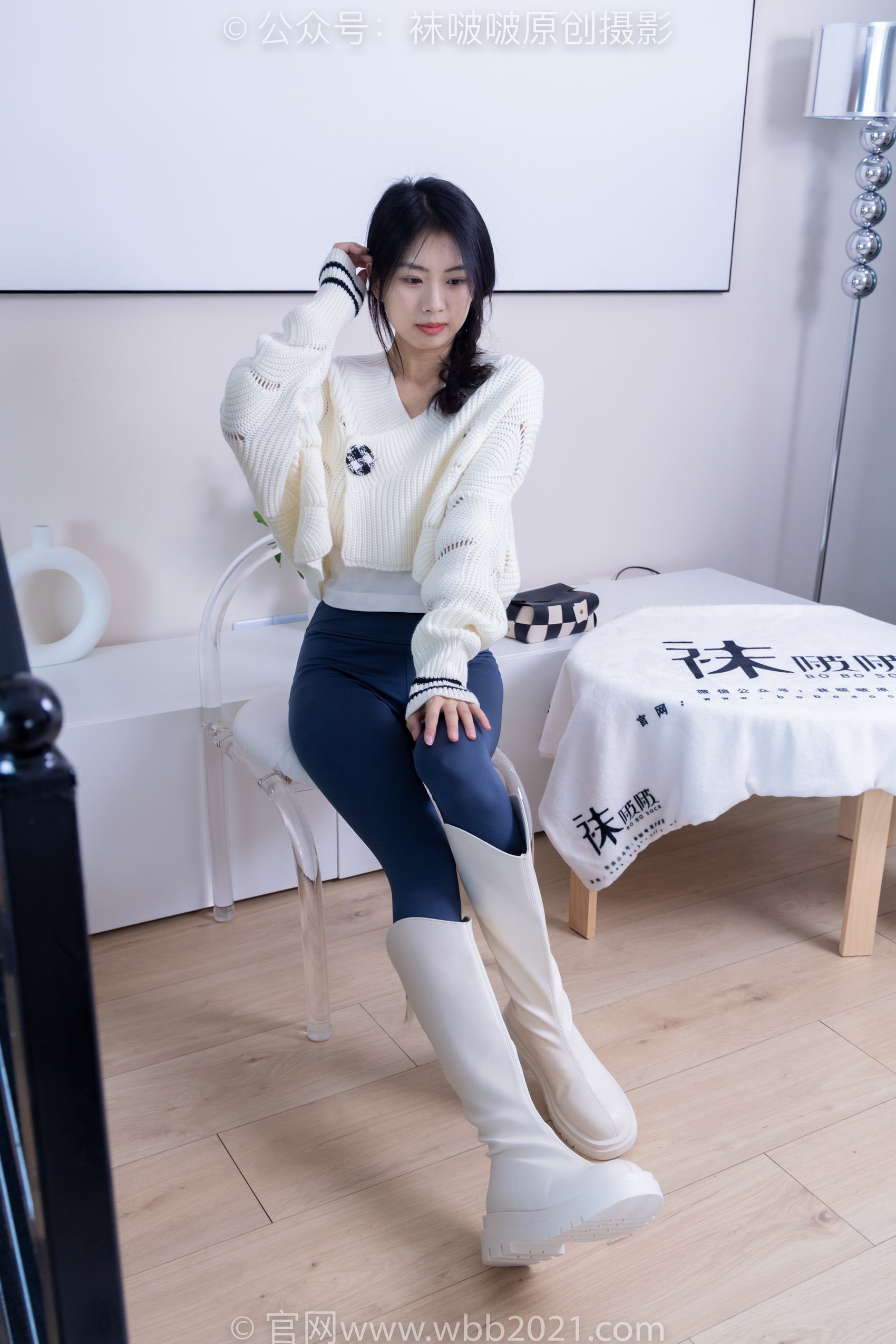 图片[100]-[BoBoSocks袜啵啵]NO.389 奶油-长靴、高跟凉鞋、黑丝、瑜伽裤裤里丝[190P] – 速更版-美库