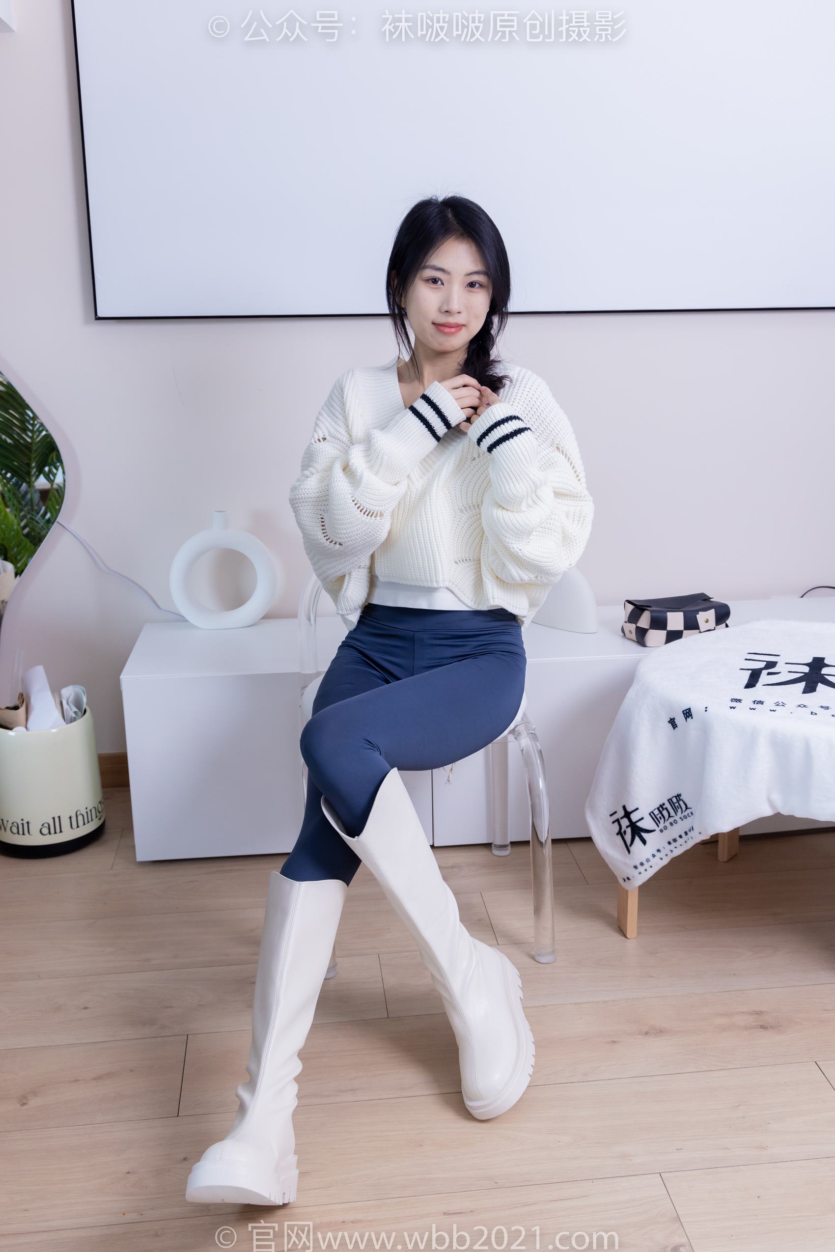 图片[101]-[BoBoSocks袜啵啵]NO.389 奶油-长靴、高跟凉鞋、黑丝、瑜伽裤裤里丝[190P] – 速更版-美库