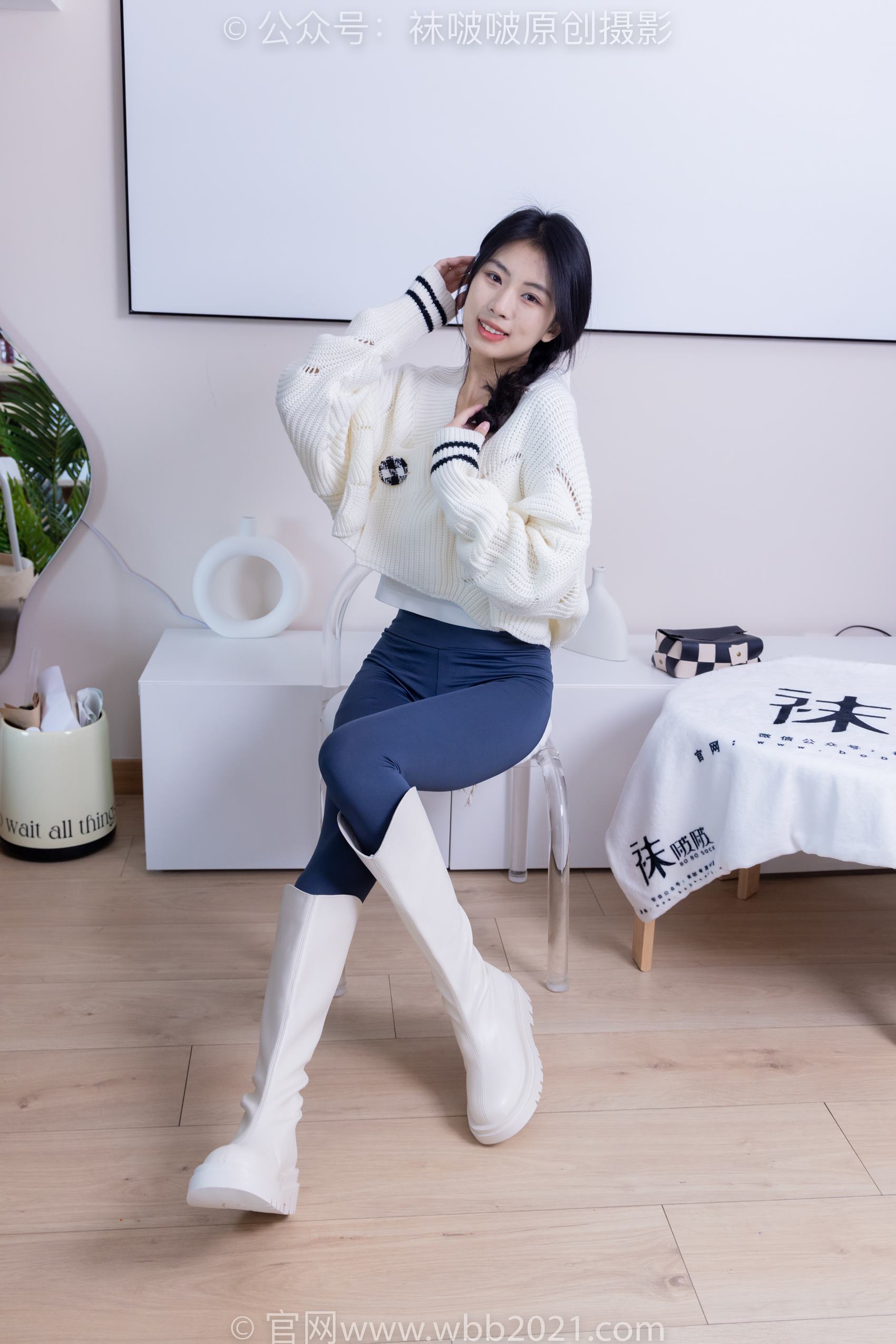 图片[102]-[BoBoSocks袜啵啵]NO.389 奶油-长靴、高跟凉鞋、黑丝、瑜伽裤裤里丝[190P] – 速更版-美库