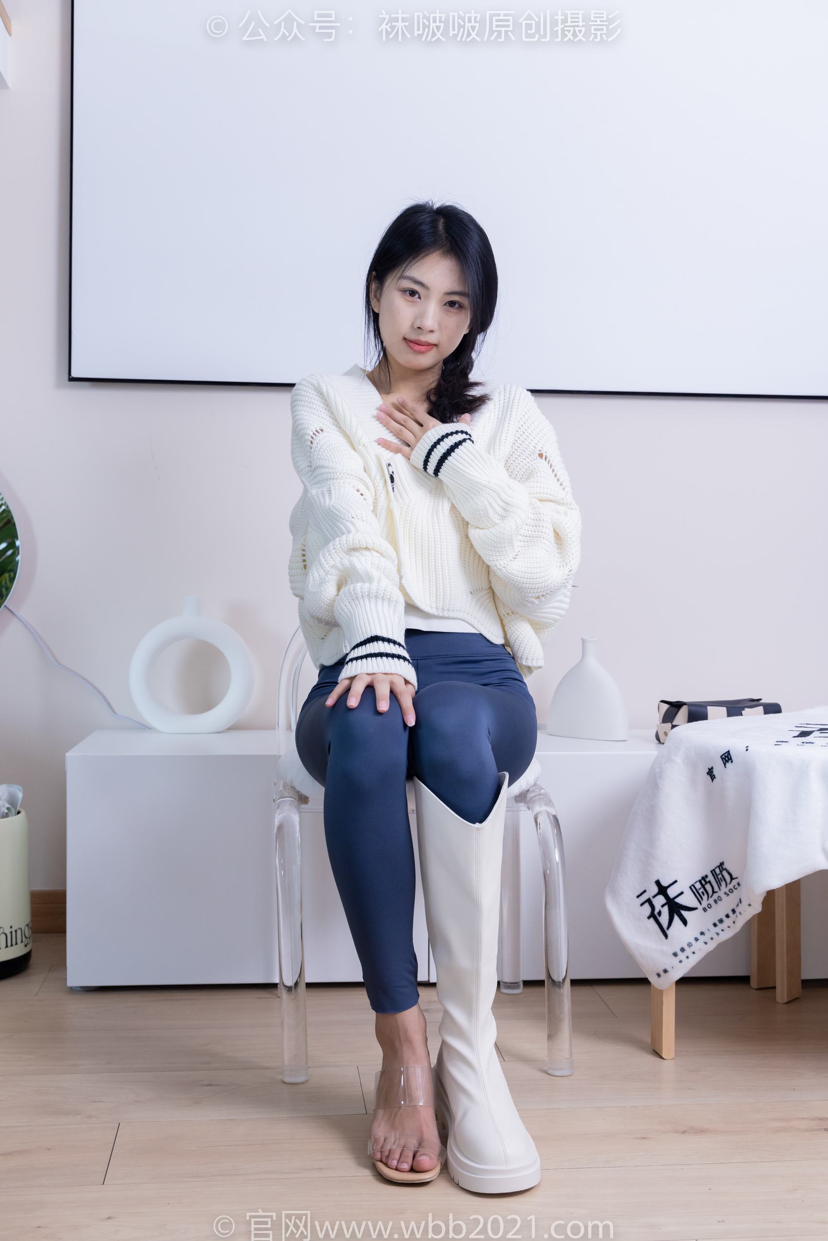 图片[112]-[BoBoSocks袜啵啵]NO.389 奶油-长靴、高跟凉鞋、黑丝、瑜伽裤裤里丝[190P] – 速更版-美库