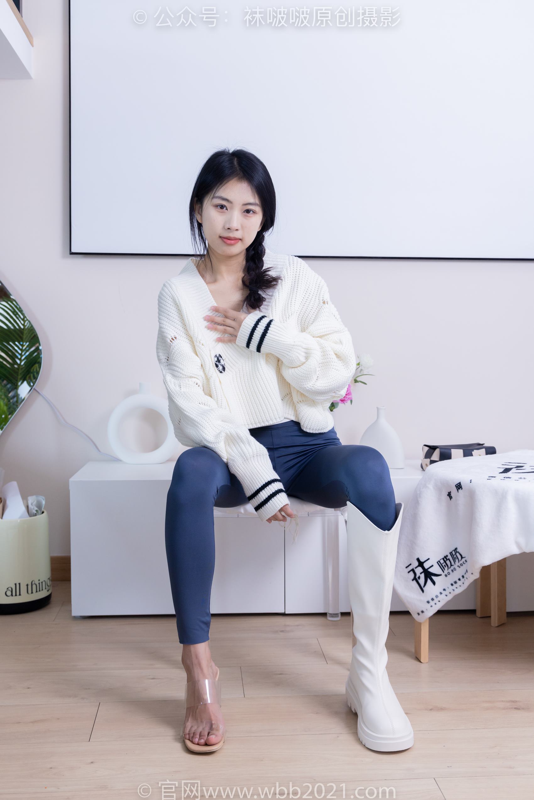 图片[116]-[BoBoSocks袜啵啵]NO.389 奶油-长靴、高跟凉鞋、黑丝、瑜伽裤裤里丝[190P] – 速更版-美库