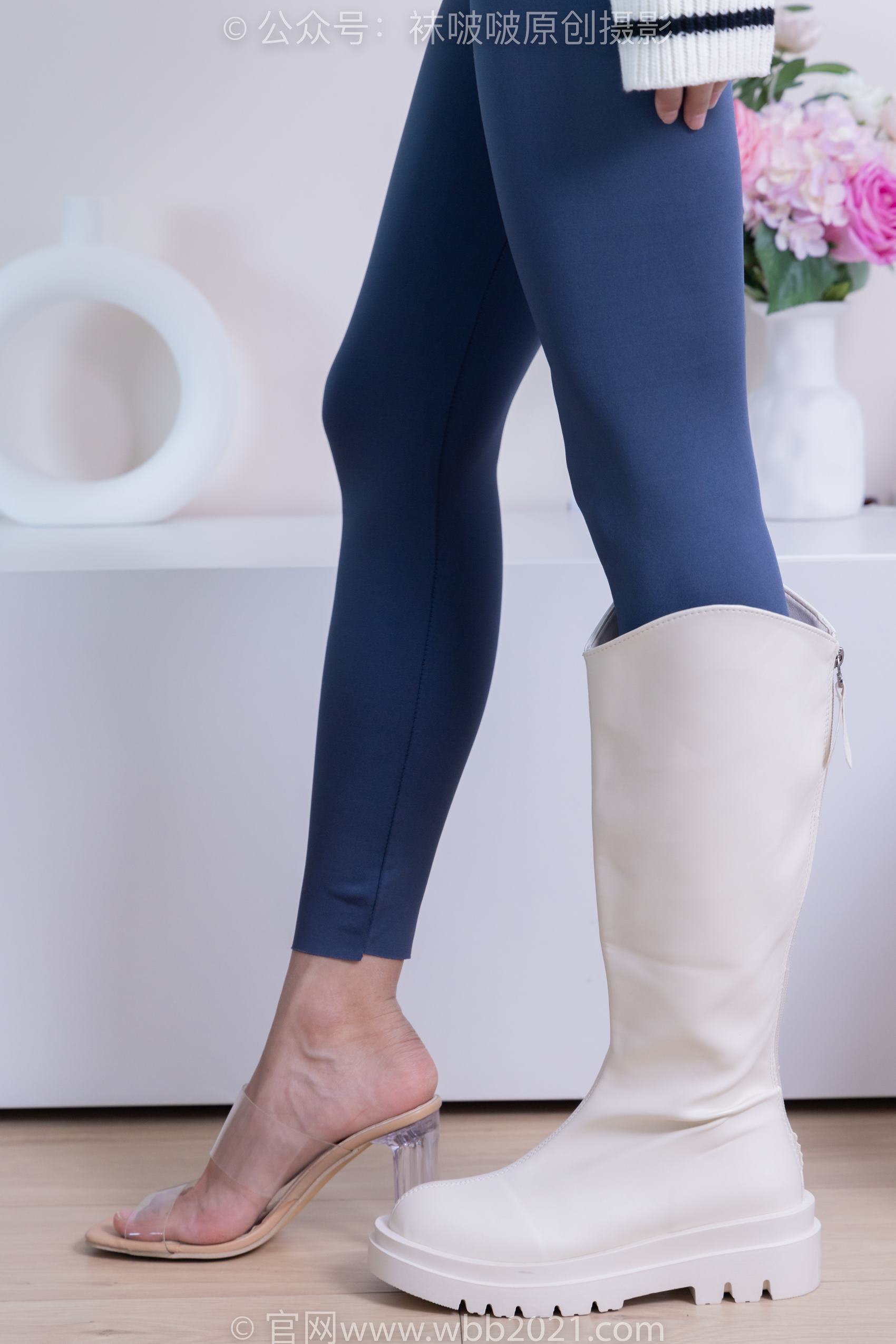 图片[124]-[BoBoSocks袜啵啵]NO.389 奶油-长靴、高跟凉鞋、黑丝、瑜伽裤裤里丝[190P] – 速更版-美库