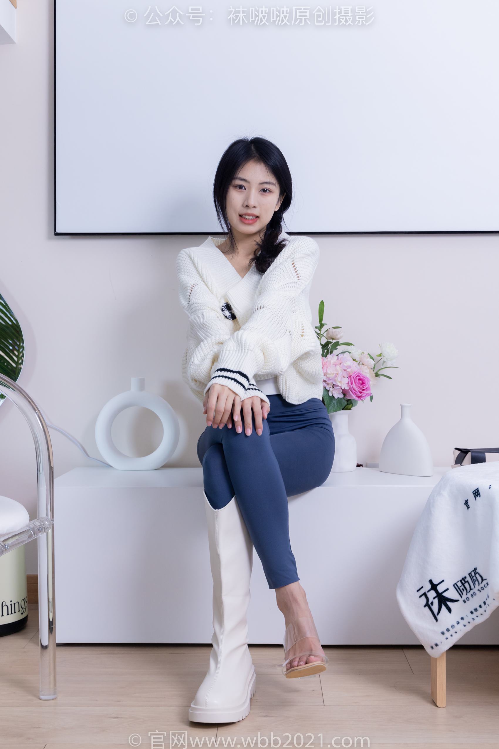 图片[129]-[BoBoSocks袜啵啵]NO.389 奶油-长靴、高跟凉鞋、黑丝、瑜伽裤裤里丝[190P] – 速更版-美库