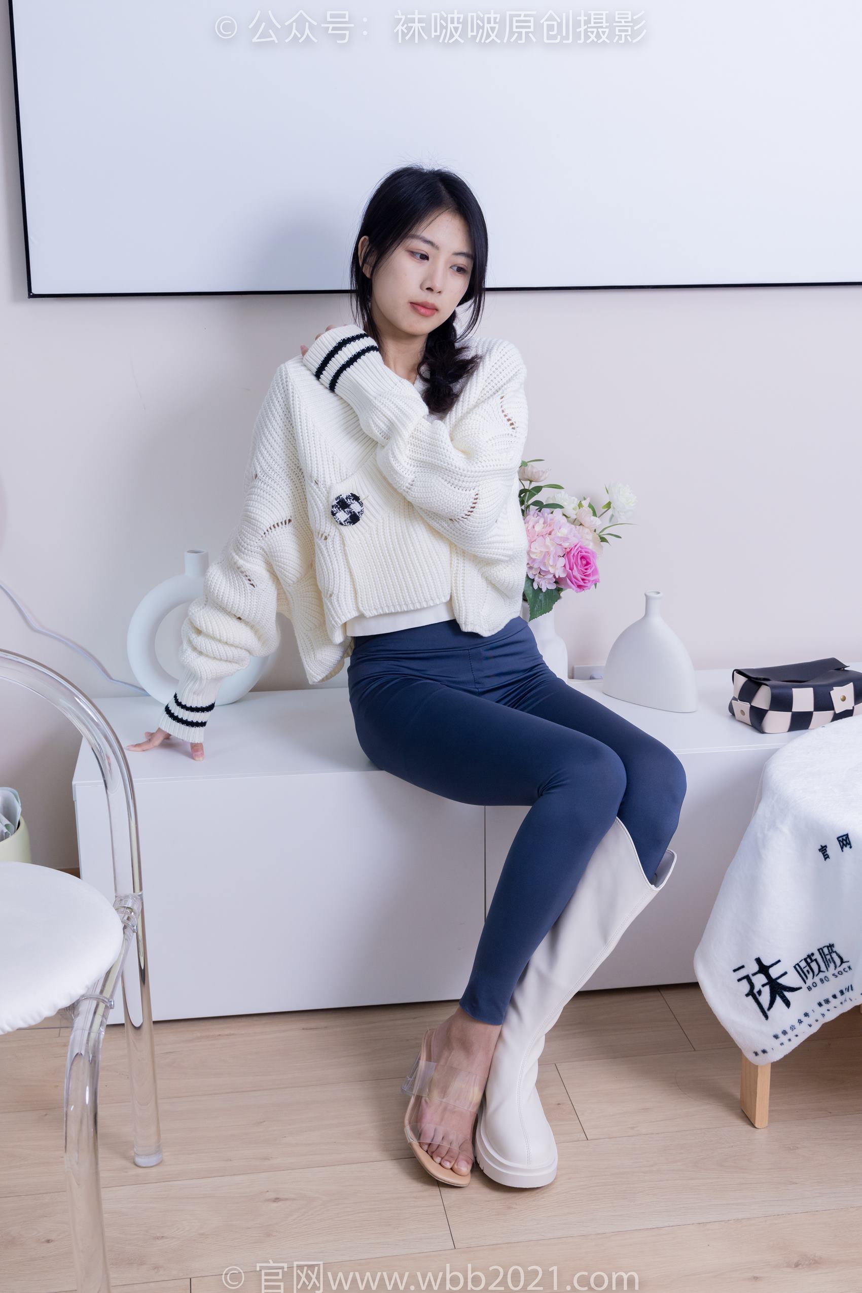 图片[134]-[BoBoSocks袜啵啵]NO.389 奶油-长靴、高跟凉鞋、黑丝、瑜伽裤裤里丝[190P] – 速更版-美库