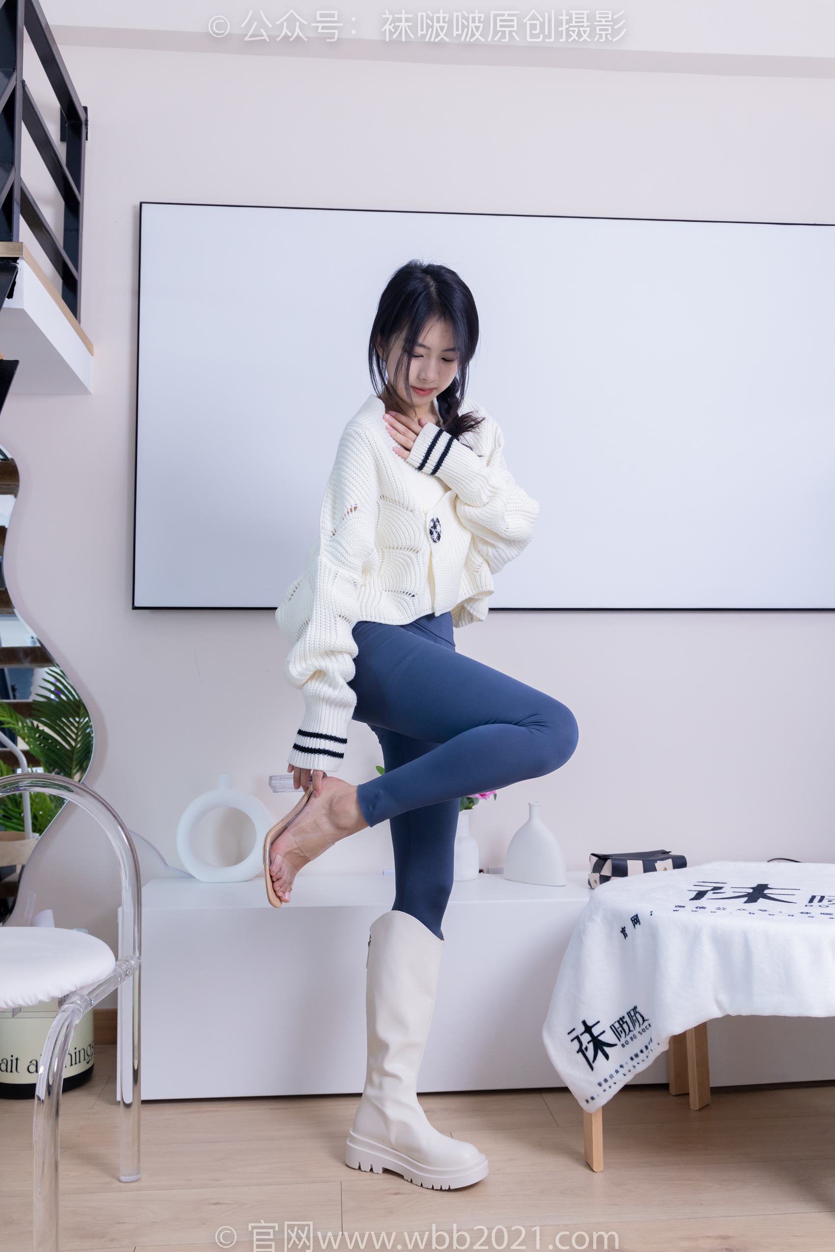 图片[141]-[BoBoSocks袜啵啵]NO.389 奶油-长靴、高跟凉鞋、黑丝、瑜伽裤裤里丝[190P] – 速更版-美库