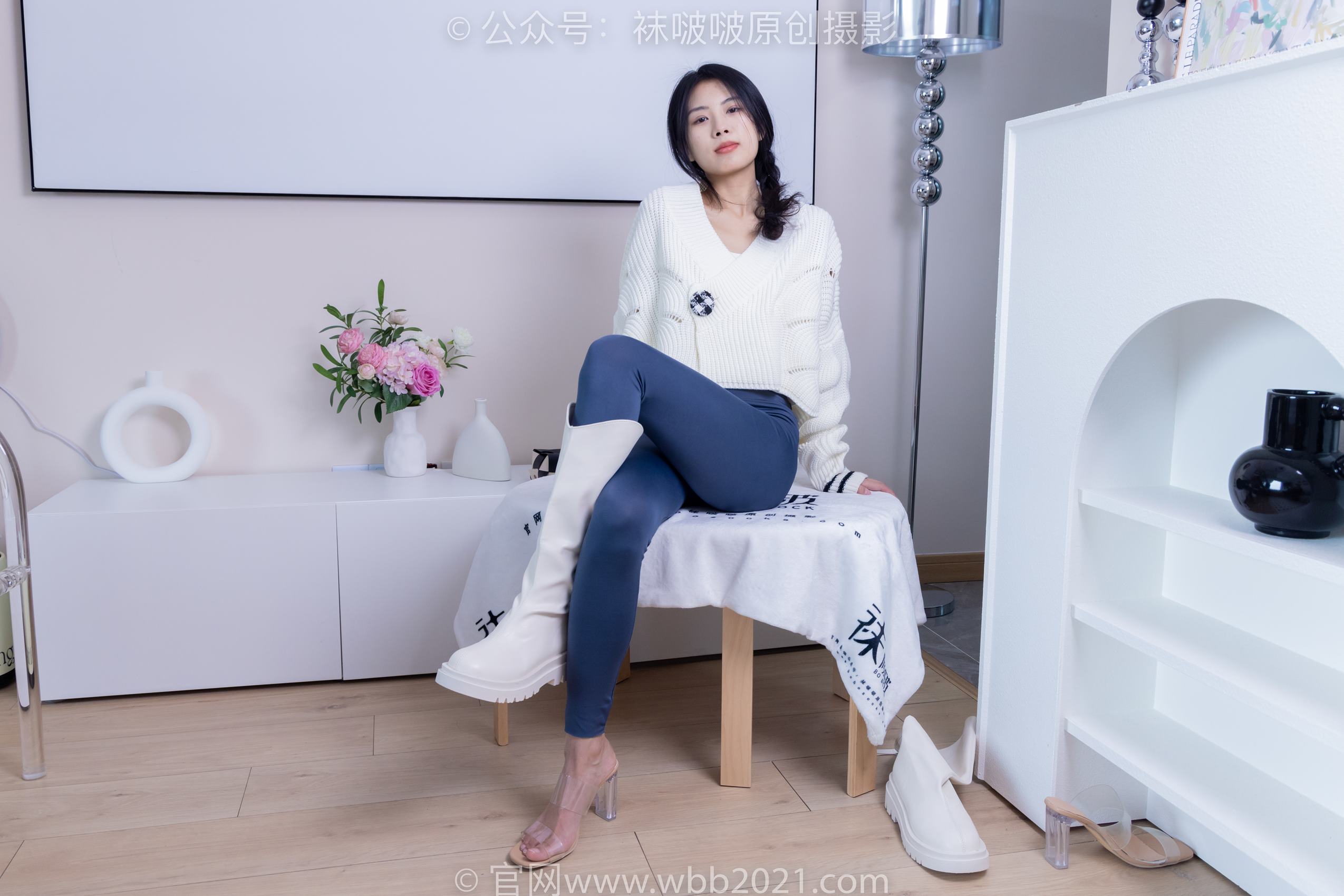 图片[148]-[BoBoSocks袜啵啵]NO.389 奶油-长靴、高跟凉鞋、黑丝、瑜伽裤裤里丝[190P] – 速更版-美库