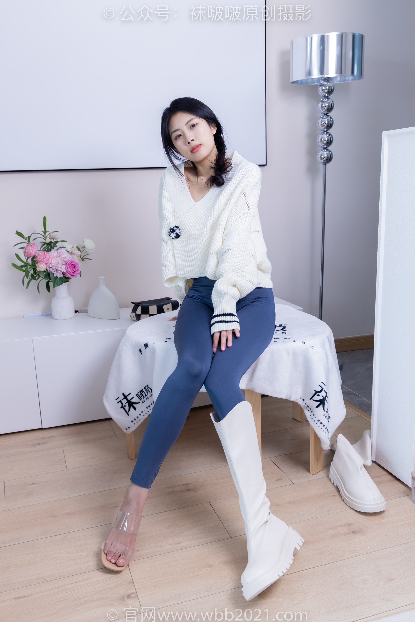 图片[150]-[BoBoSocks袜啵啵]NO.389 奶油-长靴、高跟凉鞋、黑丝、瑜伽裤裤里丝[190P] – 速更版-美库