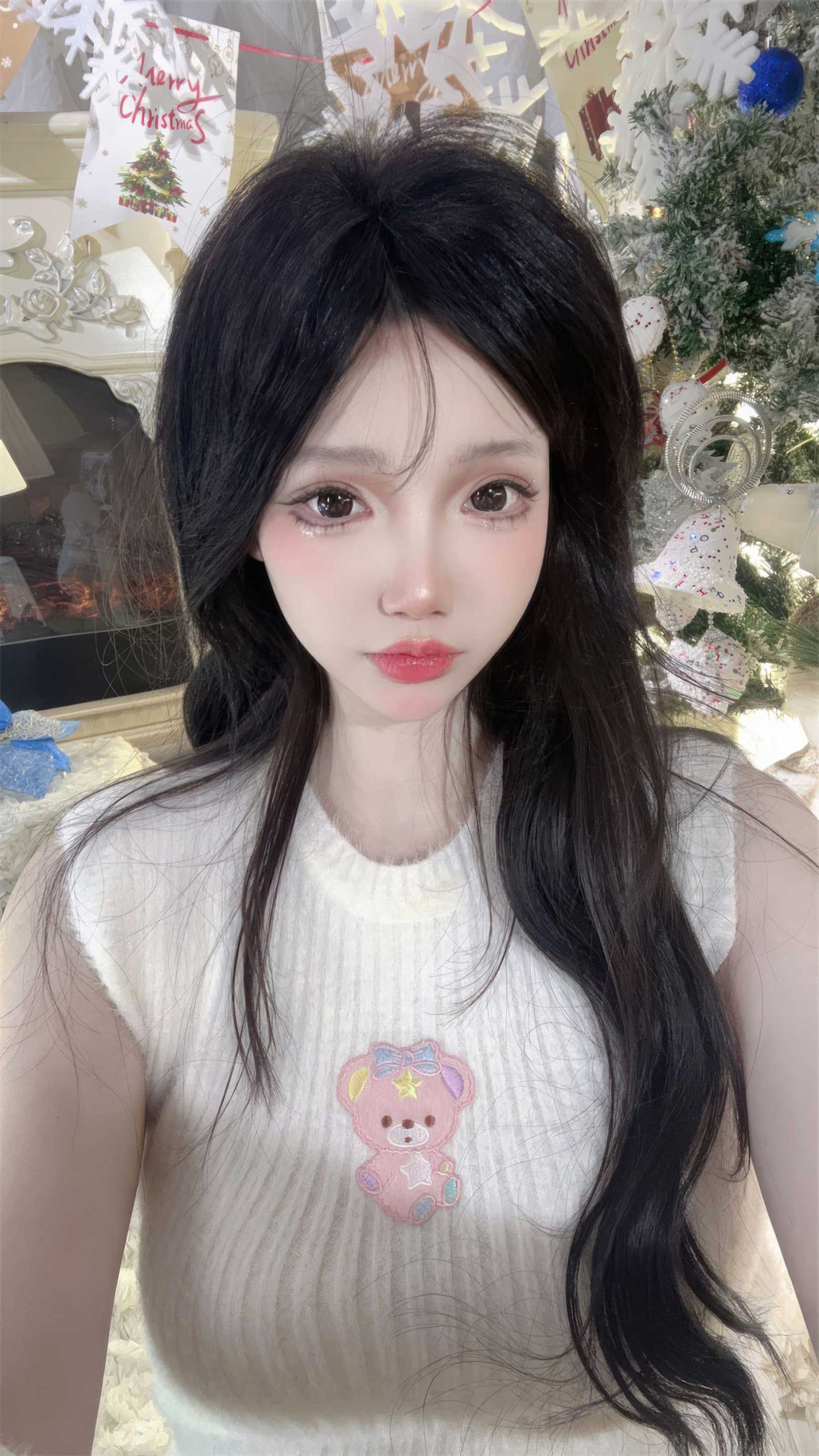 图片[74]-雪晴Astra  – 圣诞节 白雪[105P] – 速更版-美库