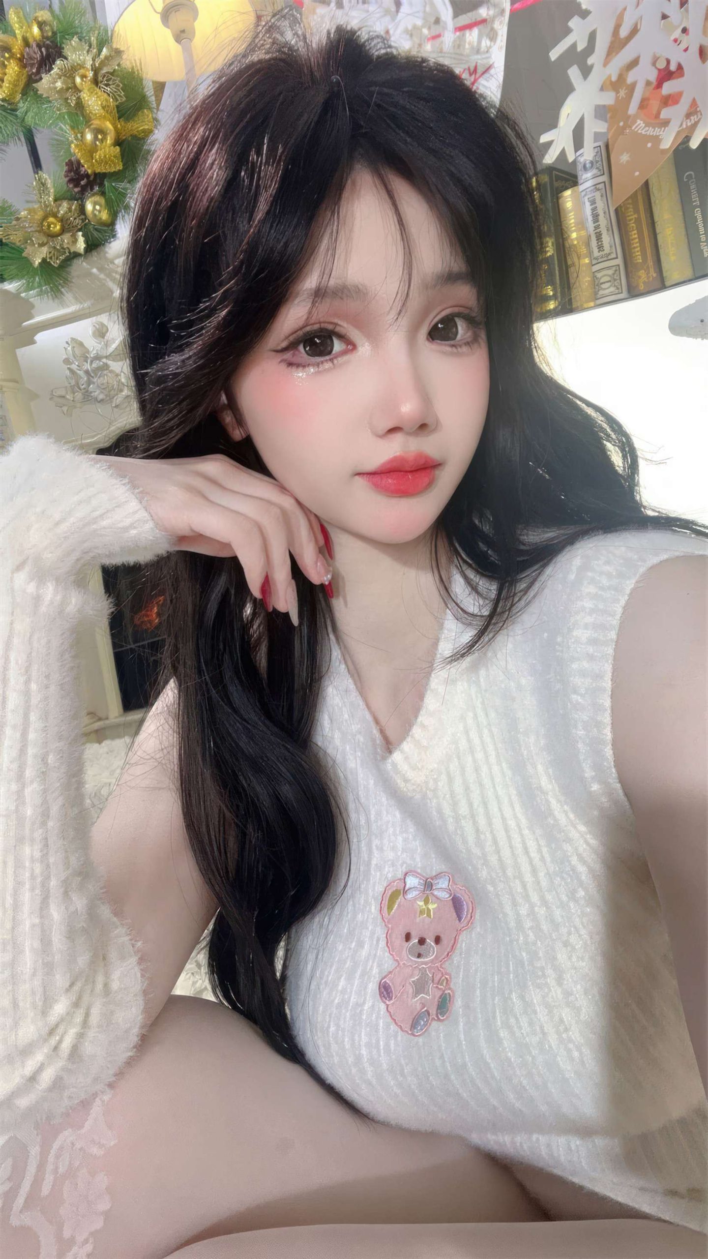 图片[75]-雪晴Astra  – 圣诞节 白雪[105P] – 速更版-美库