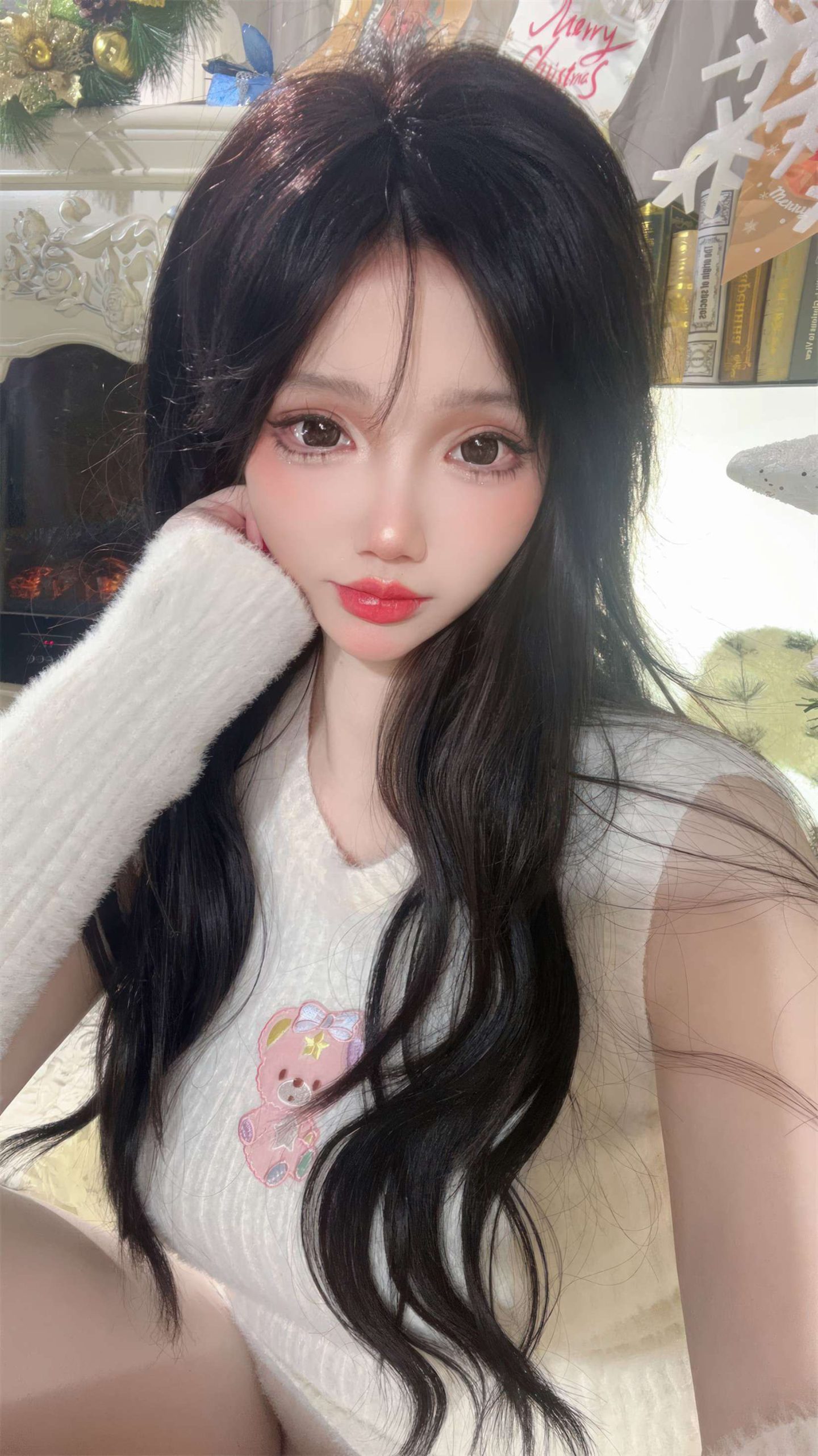 图片[76]-雪晴Astra  – 圣诞节 白雪[105P] – 速更版-美库