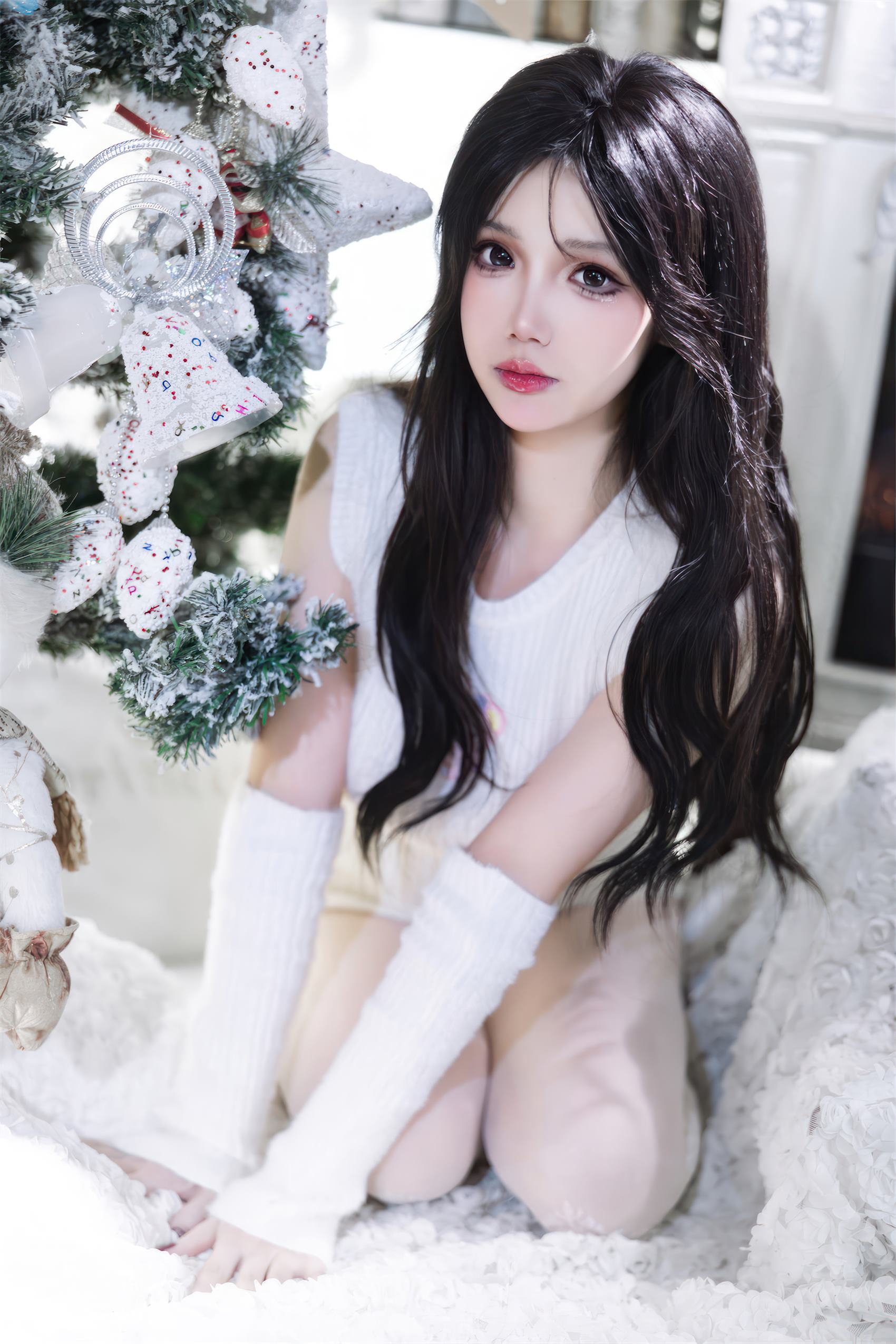 图片[88]-雪晴Astra  – 圣诞节 白雪[105P] – 速更版-美库