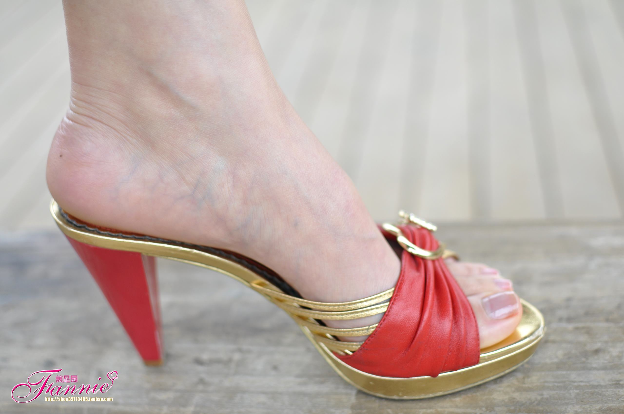 图片[10]-Fannie芬妮每足园 No.528 休闲时光 红凉拖[69P] – 速更版-美库