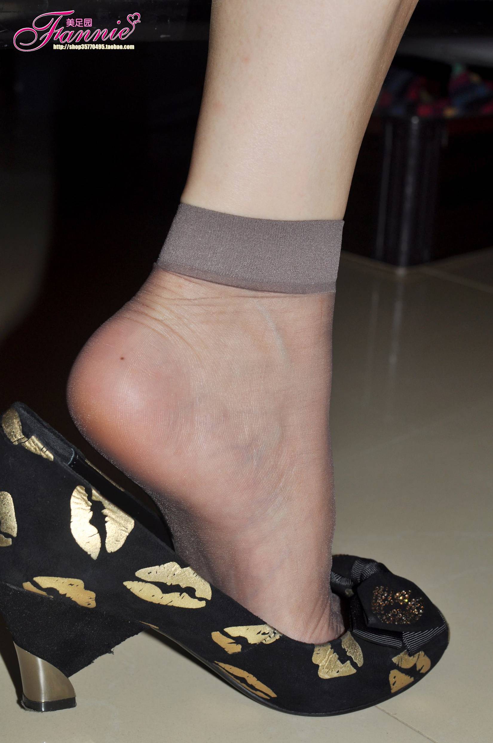图片[69]-Fannie芬妮每足园 No.527 休闲时光 黑色船袜短灰丝[75P] – 速更版-美库