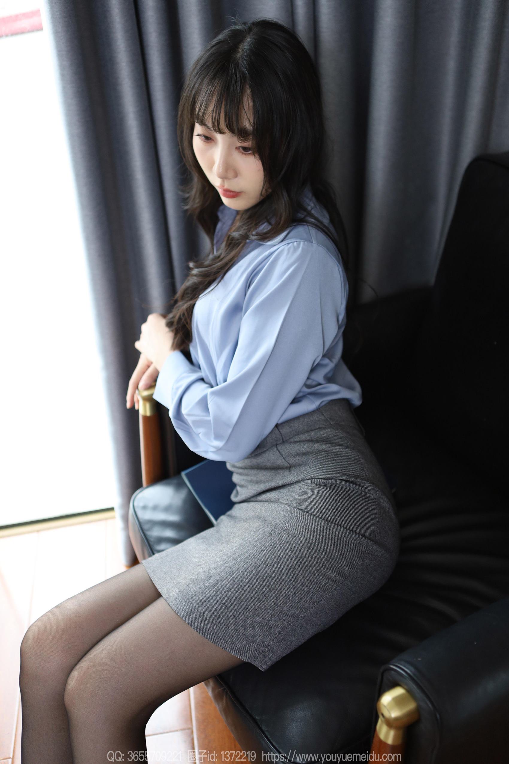 图片[21]-[IESS异思趣向] 2024.06.03 丝享家1758：团团《黑丝OL》[84P] – 速更版-美库