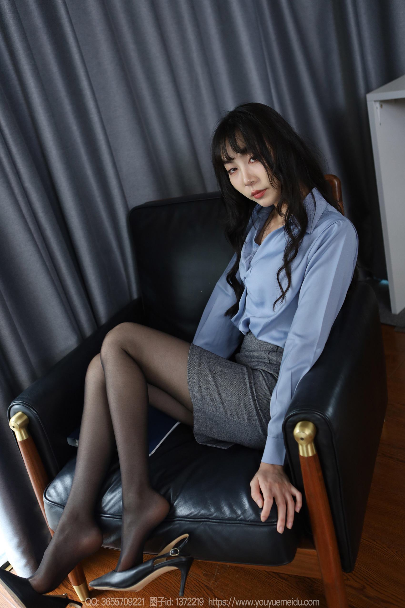 图片[41]-[IESS异思趣向] 2024.06.03 丝享家1758：团团《黑丝OL》[84P] – 速更版-美库