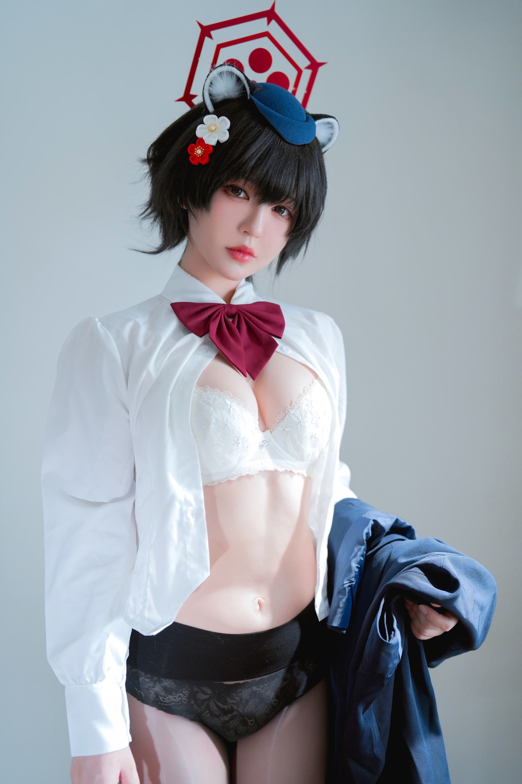 图片[45]-半半子  – ガイド春日ツバキ[86P] – 速更版-美库