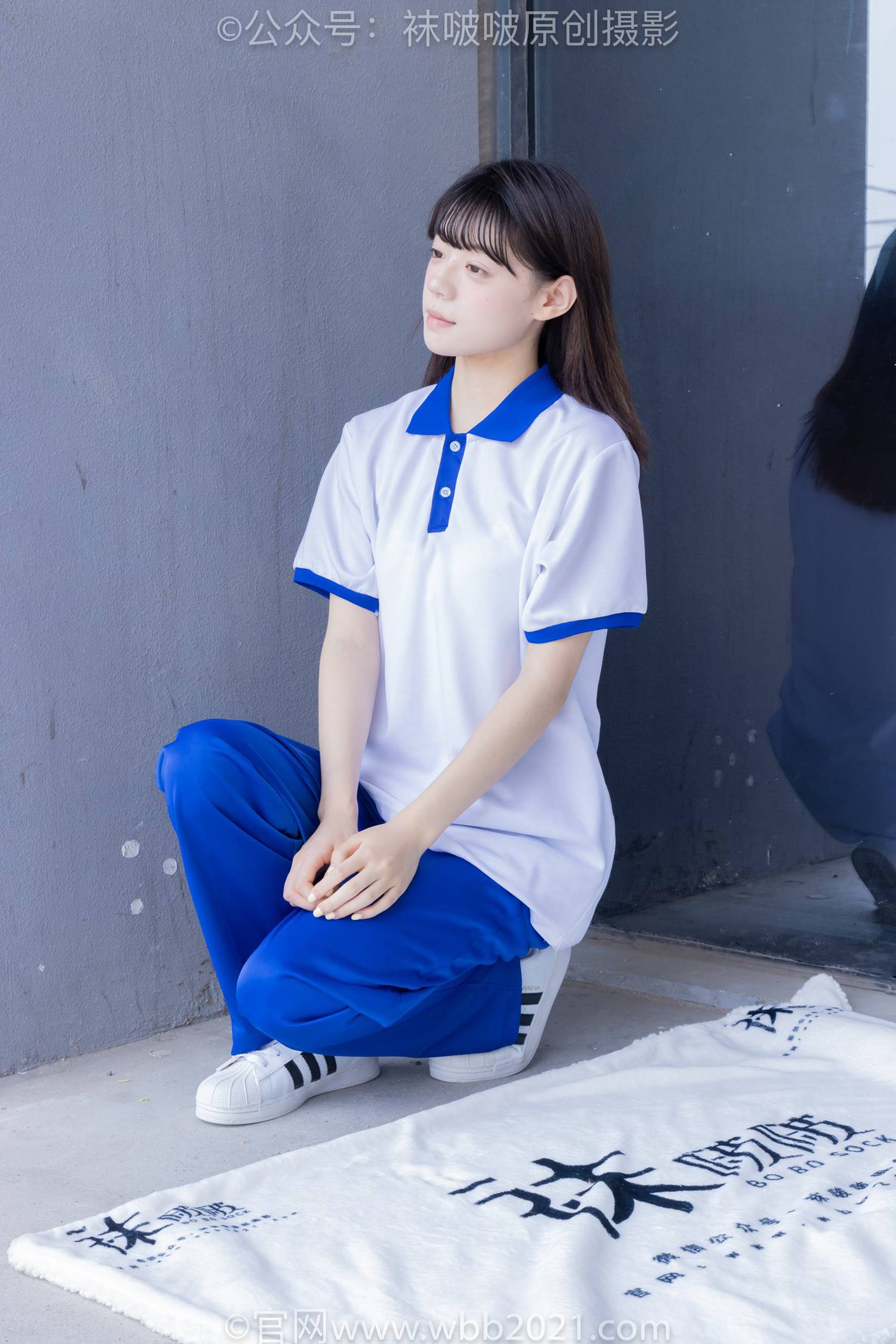 图片[23]-[BoBoSocks袜啵啵]NO.393 糯米-板鞋、白棉袜、裸足、校服[150P] – 速更版-美库