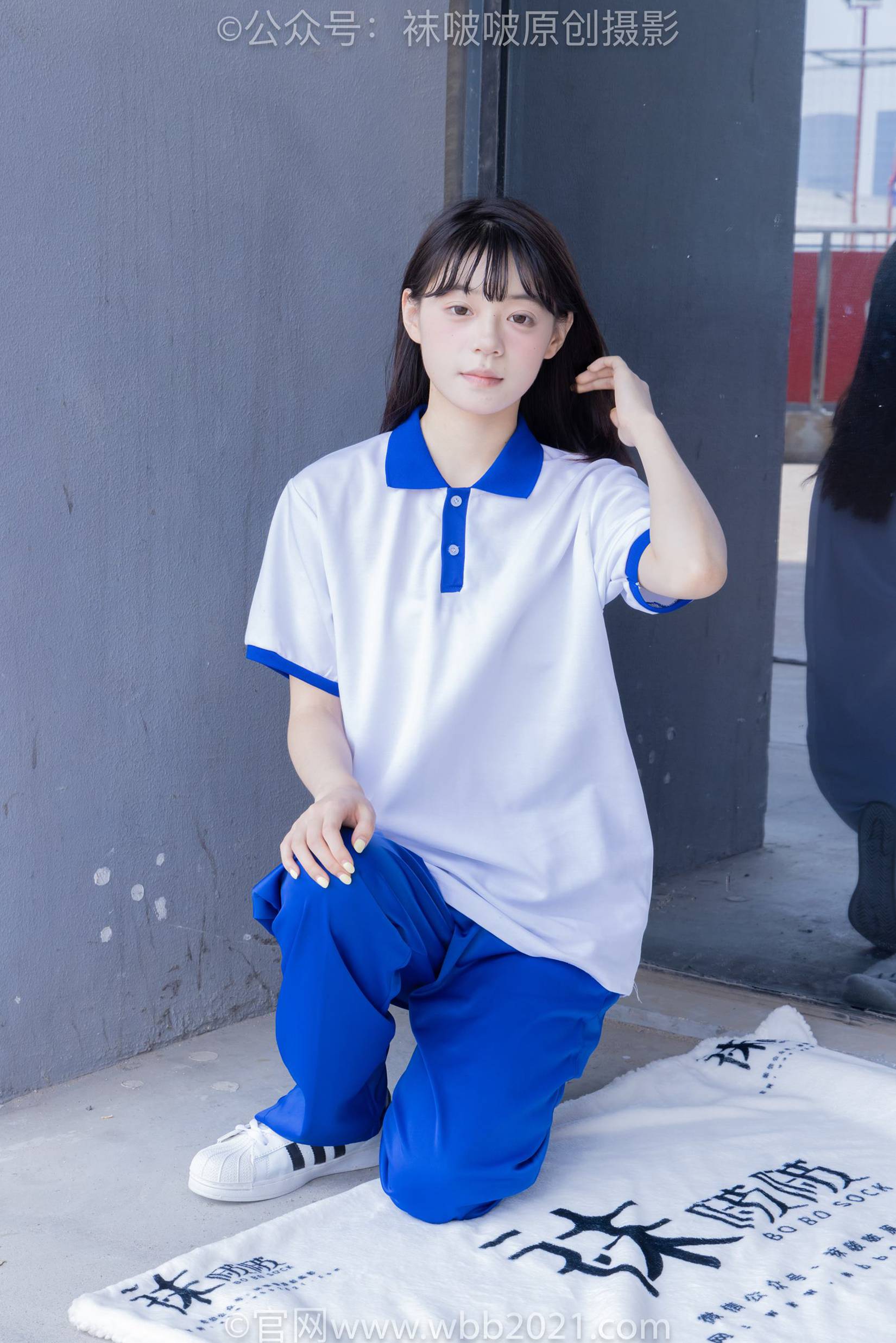 图片[26]-[BoBoSocks袜啵啵]NO.393 糯米-板鞋、白棉袜、裸足、校服[150P] – 速更版-美库