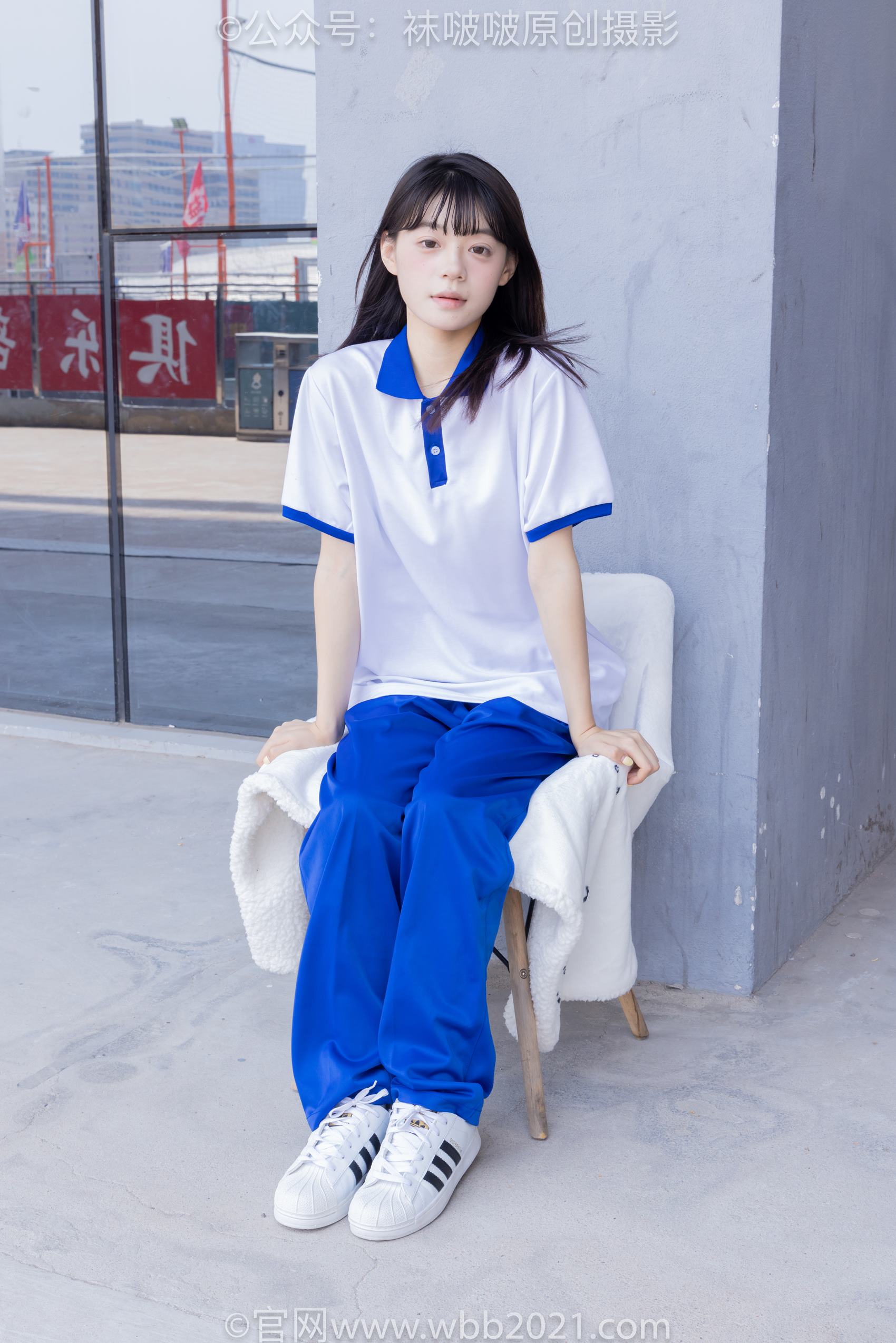 图片[35]-[BoBoSocks袜啵啵]NO.393 糯米-板鞋、白棉袜、裸足、校服[150P] – 速更版-美库