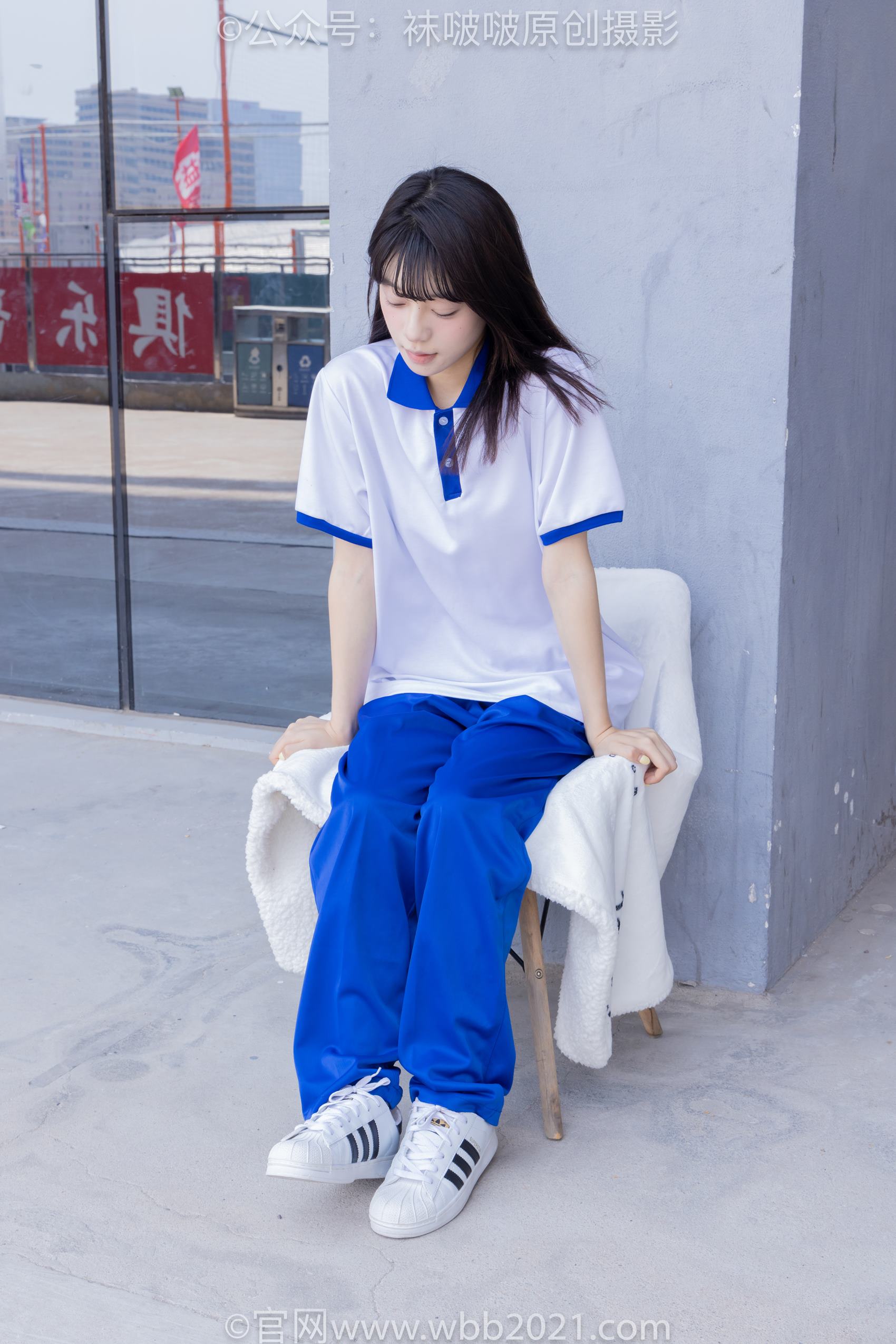 图片[36]-[BoBoSocks袜啵啵]NO.393 糯米-板鞋、白棉袜、裸足、校服[150P] – 速更版-美库