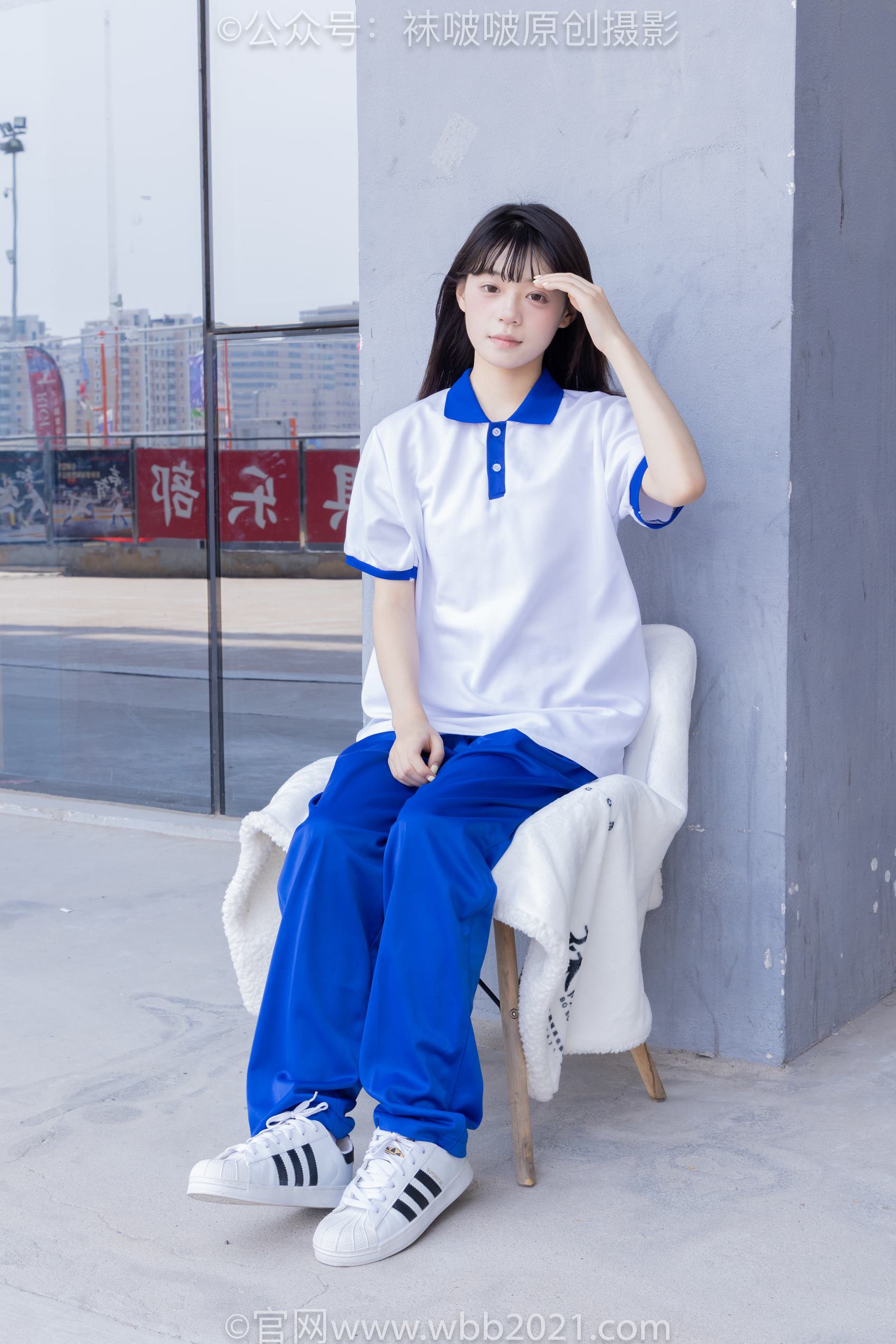 图片[37]-[BoBoSocks袜啵啵]NO.393 糯米-板鞋、白棉袜、裸足、校服[150P] – 速更版-美库