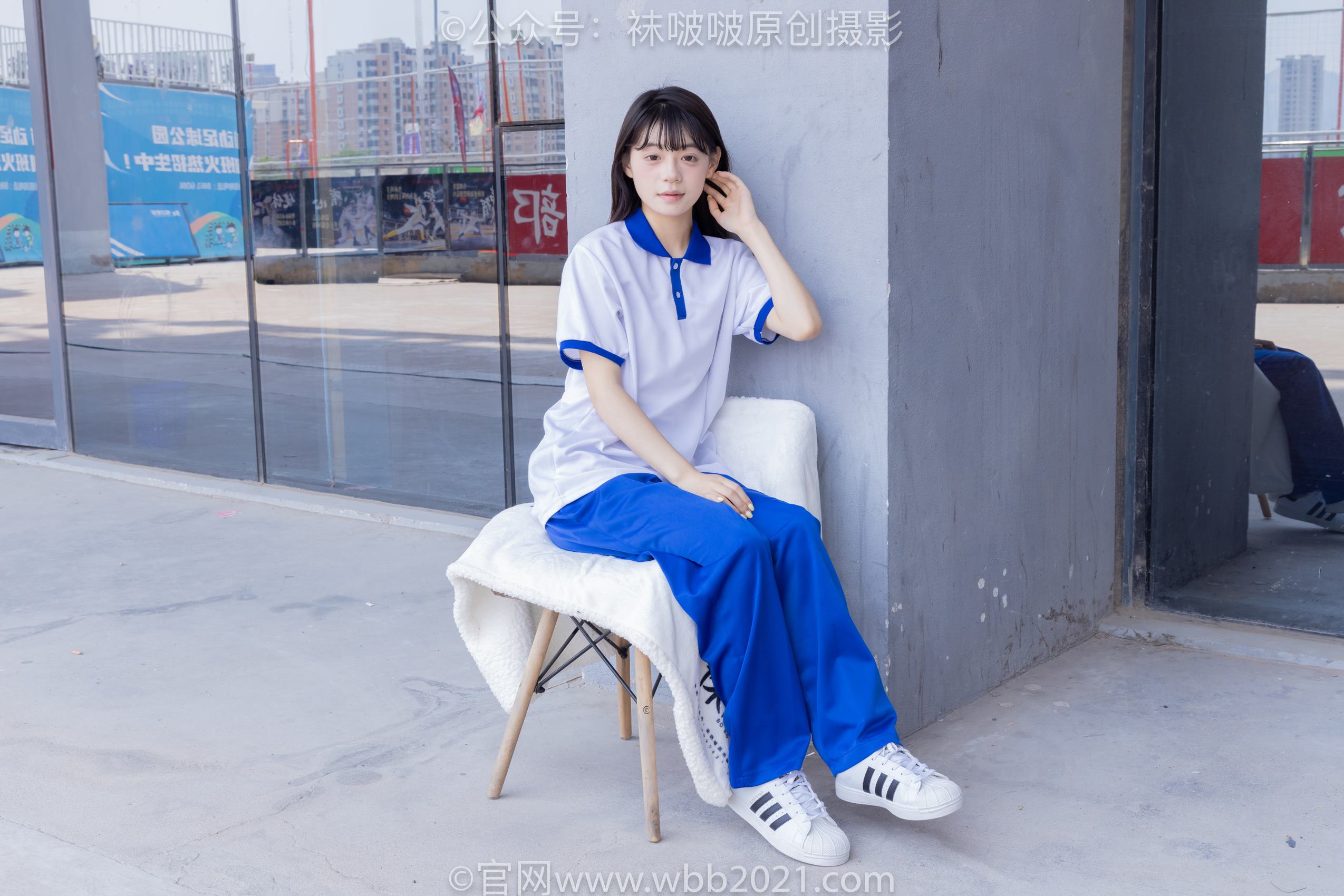 图片[40]-[BoBoSocks袜啵啵]NO.393 糯米-板鞋、白棉袜、裸足、校服[150P] – 速更版-美库