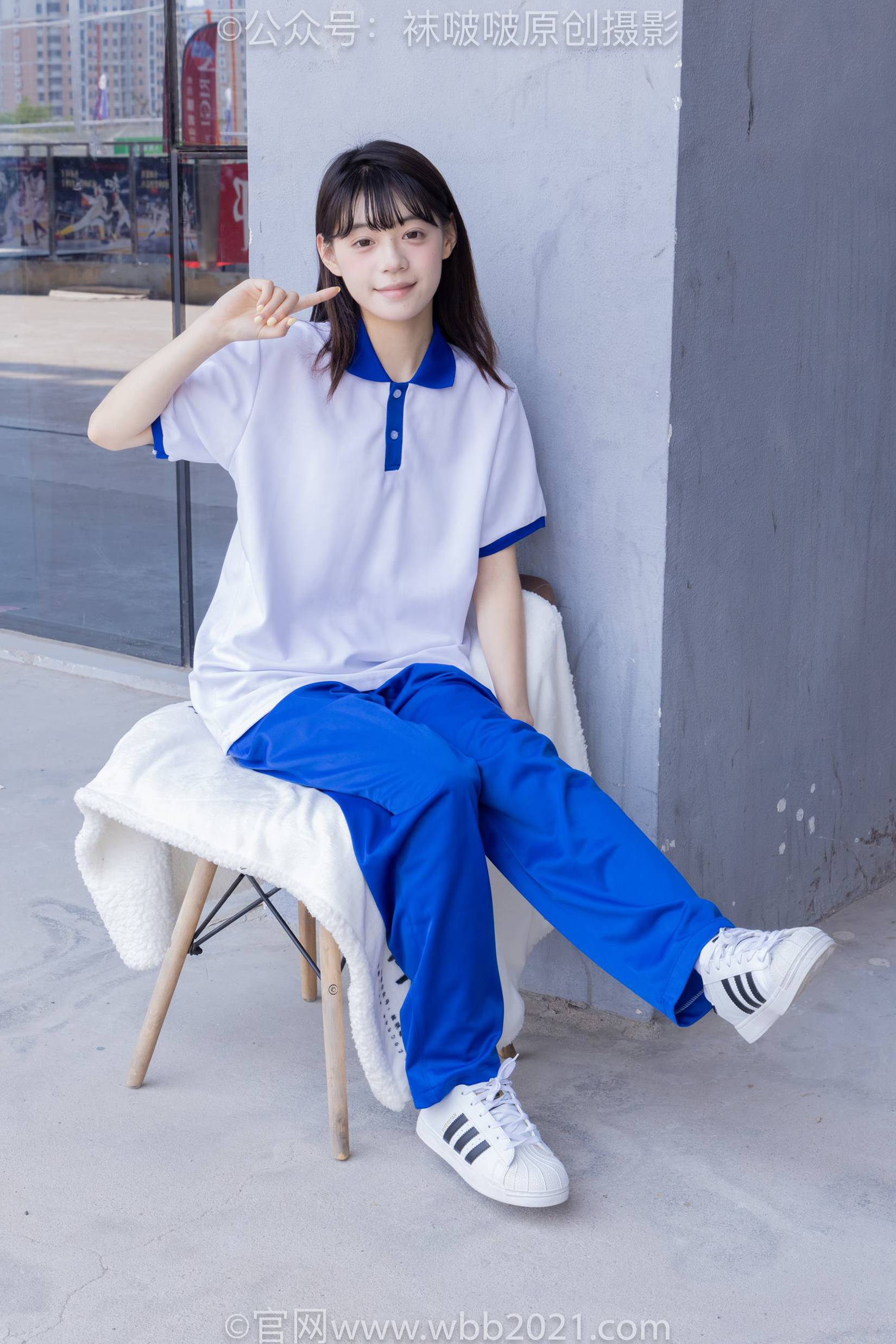 图片[46]-[BoBoSocks袜啵啵]NO.393 糯米-板鞋、白棉袜、裸足、校服[150P] – 速更版-美库