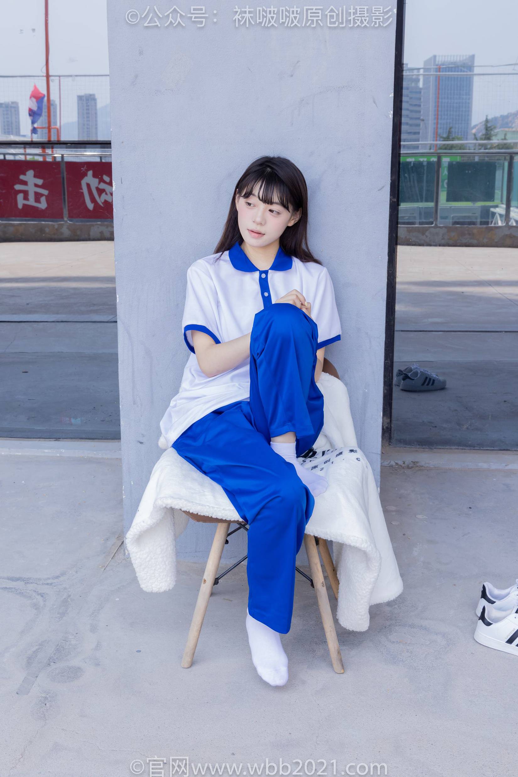 图片[53]-[BoBoSocks袜啵啵]NO.393 糯米-板鞋、白棉袜、裸足、校服[150P] – 速更版-美库