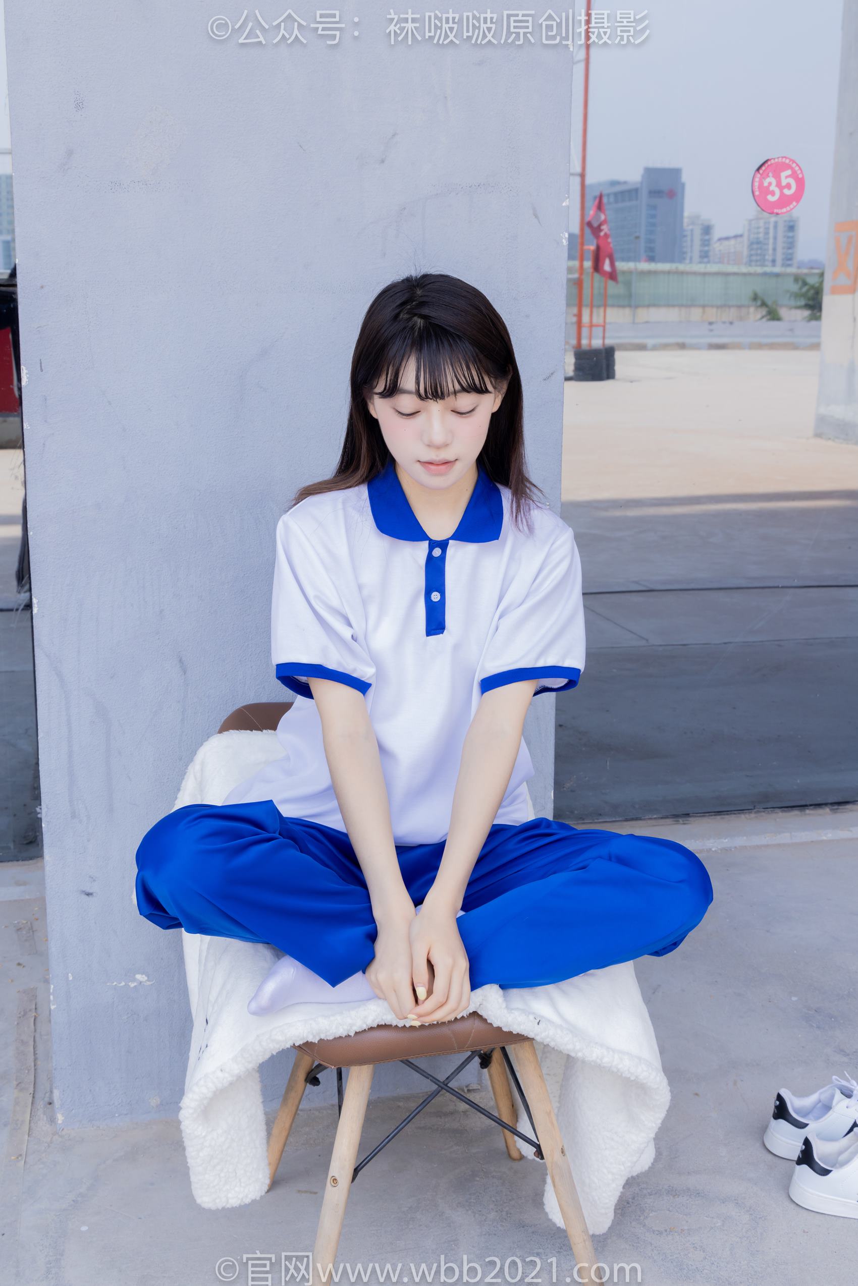 图片[65]-[BoBoSocks袜啵啵]NO.393 糯米-板鞋、白棉袜、裸足、校服[150P] – 速更版-美库