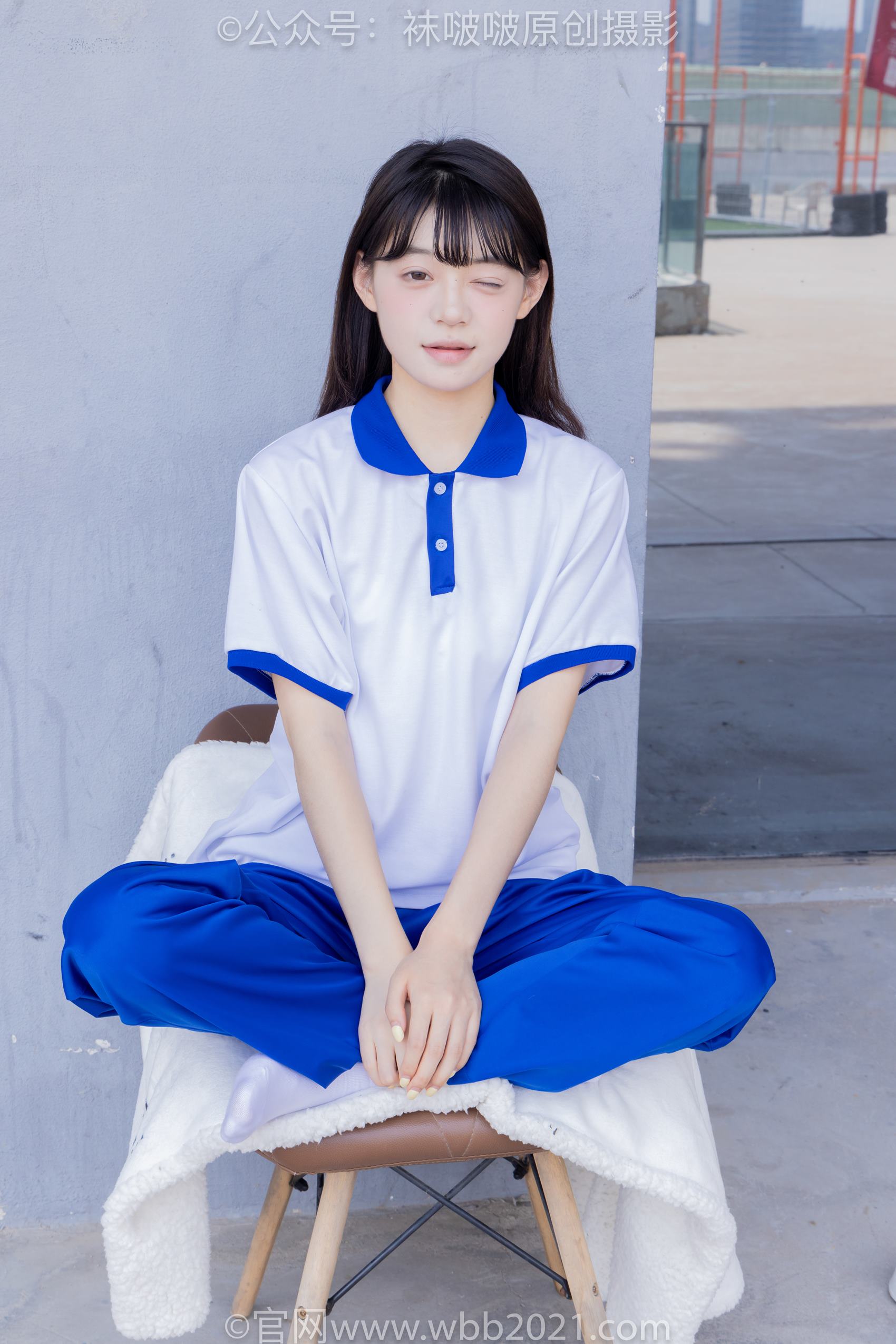 图片[74]-[BoBoSocks袜啵啵]NO.393 糯米-板鞋、白棉袜、裸足、校服[150P] – 速更版-美库