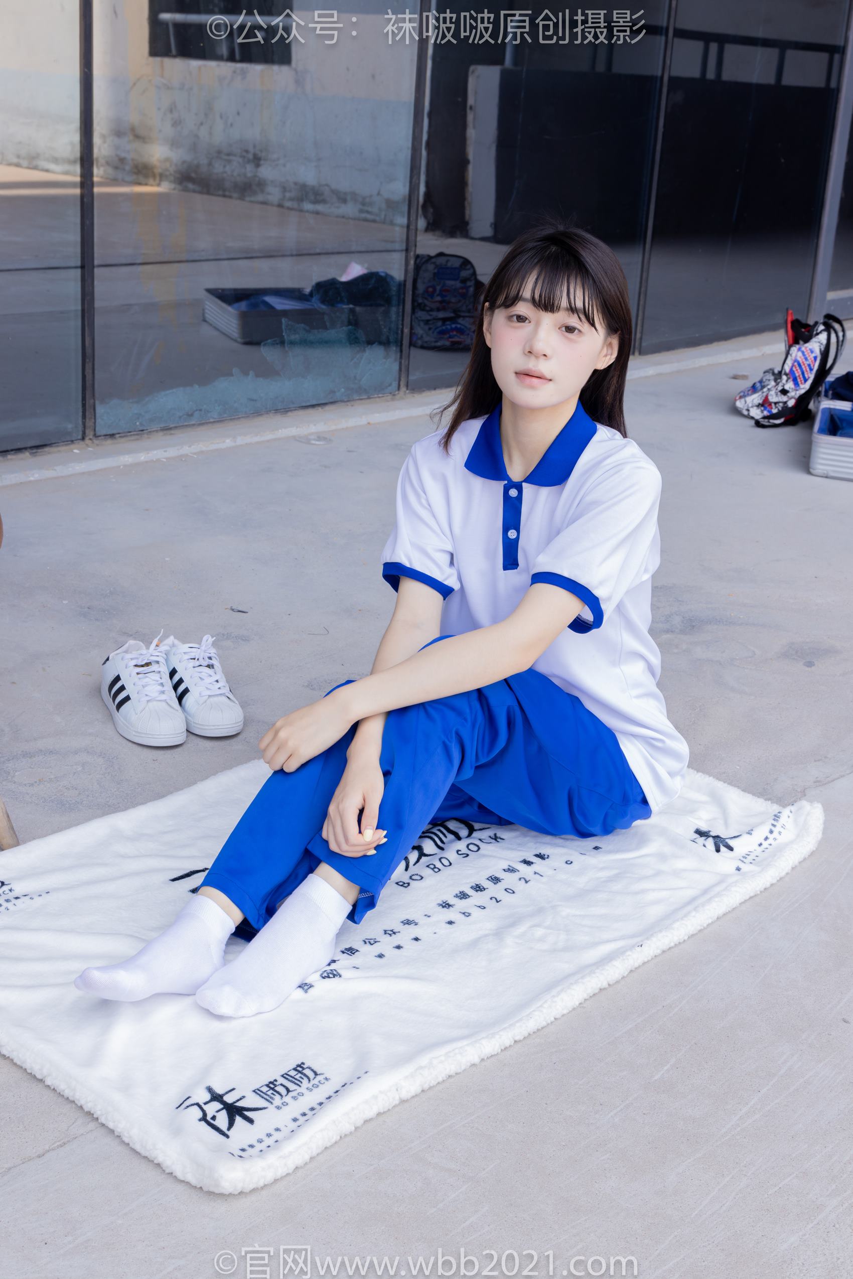 图片[85]-[BoBoSocks袜啵啵]NO.393 糯米-板鞋、白棉袜、裸足、校服[150P] – 速更版-美库