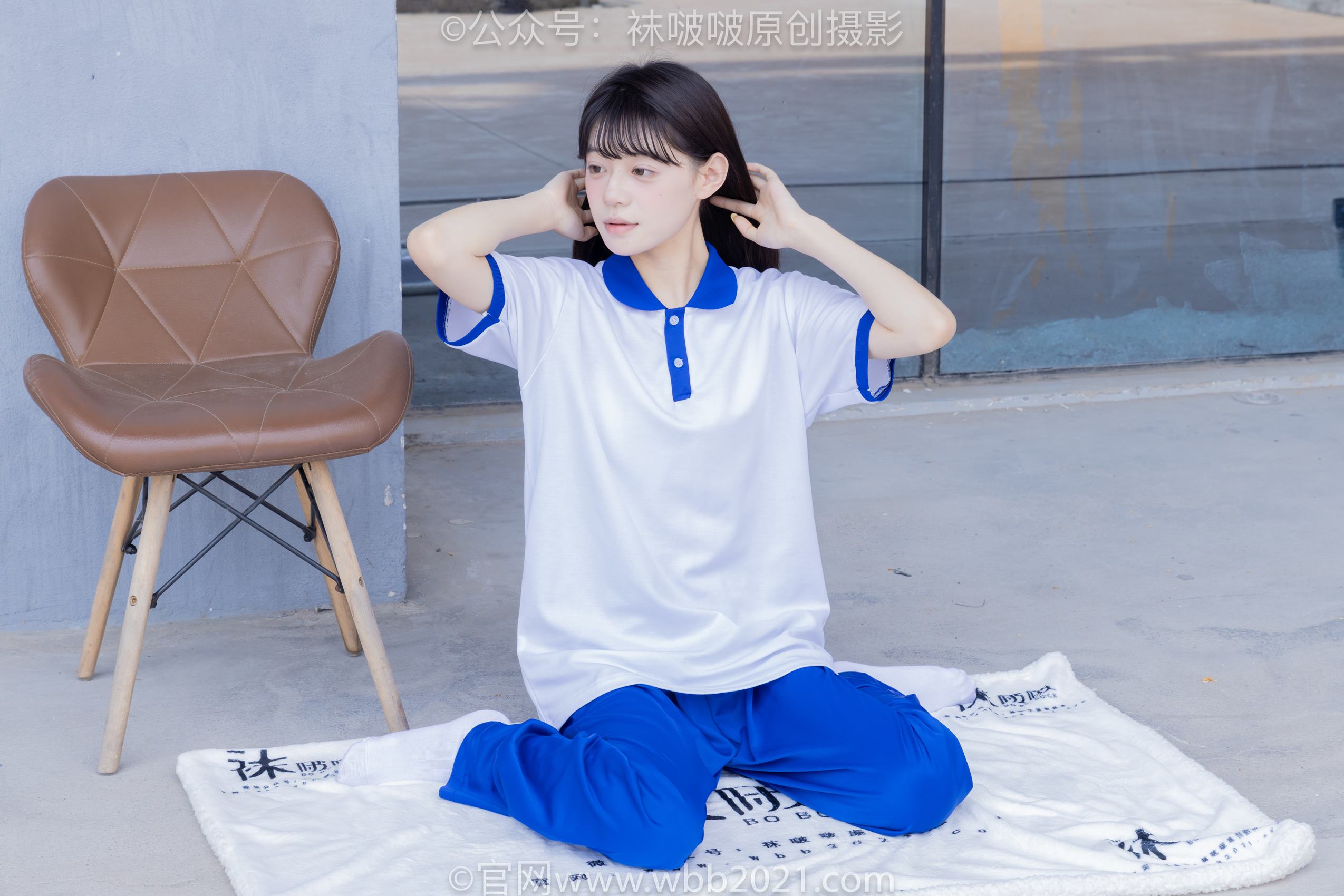 图片[104]-[BoBoSocks袜啵啵]NO.393 糯米-板鞋、白棉袜、裸足、校服[150P] – 速更版-美库