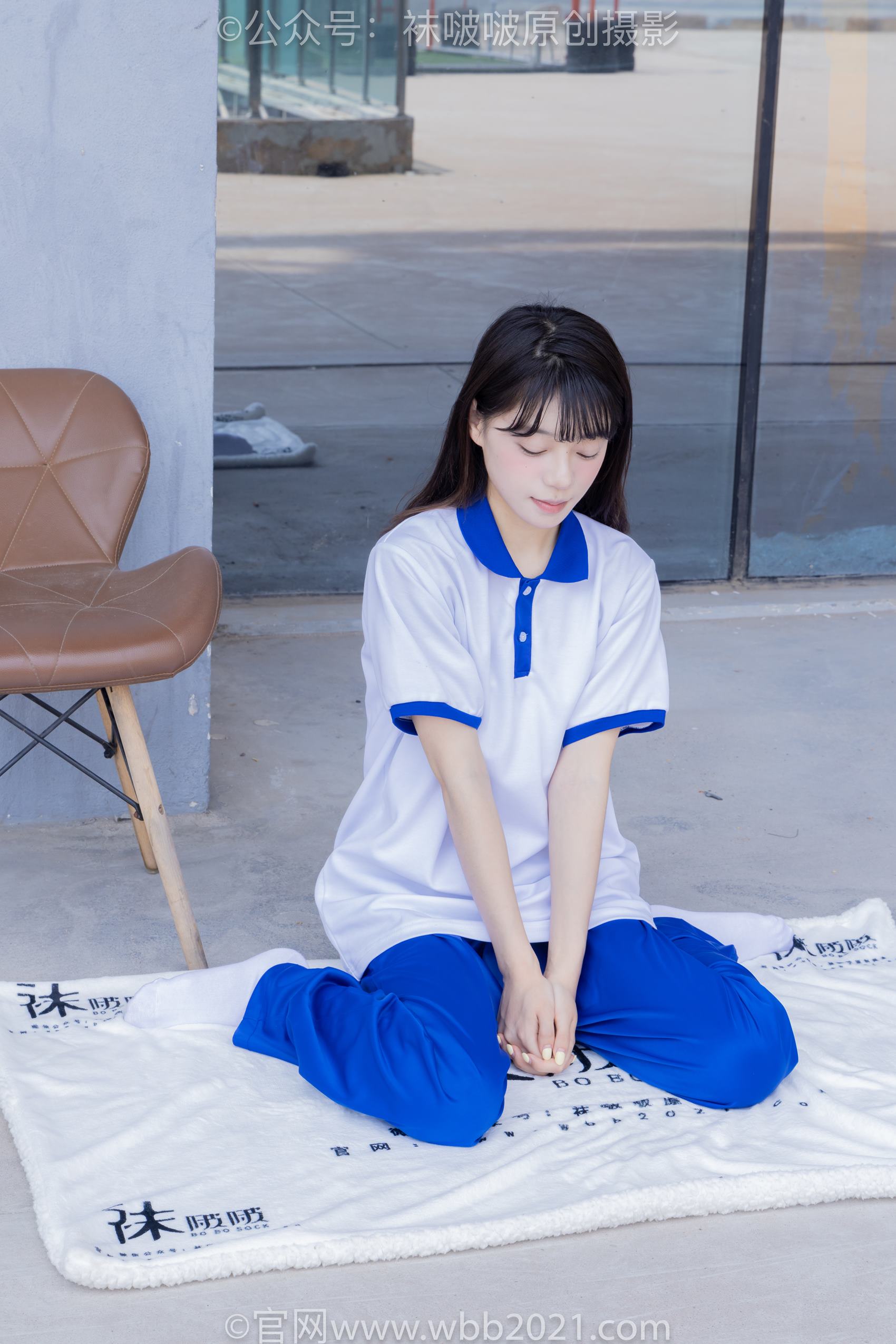 图片[106]-[BoBoSocks袜啵啵]NO.393 糯米-板鞋、白棉袜、裸足、校服[150P] – 速更版-美库