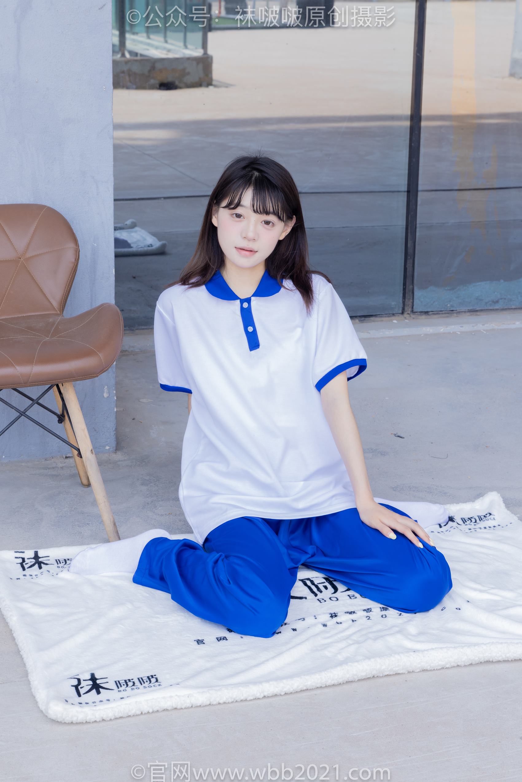 图片[109]-[BoBoSocks袜啵啵]NO.393 糯米-板鞋、白棉袜、裸足、校服[150P] – 速更版-美库