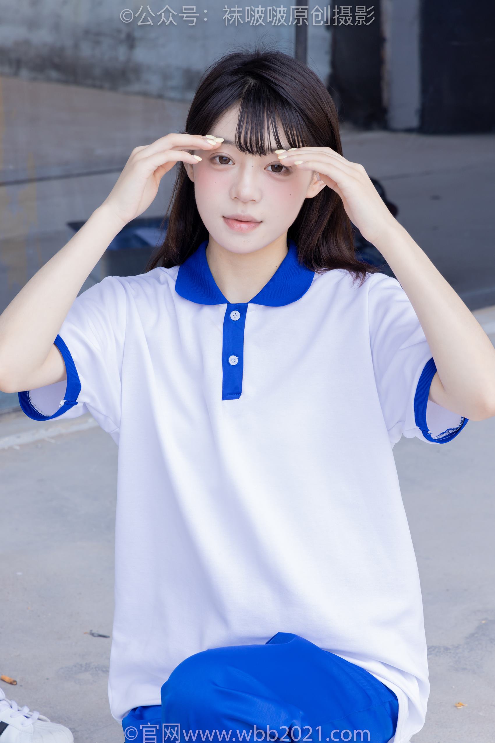 图片[123]-[BoBoSocks袜啵啵]NO.393 糯米-板鞋、白棉袜、裸足、校服[150P] – 速更版-美库