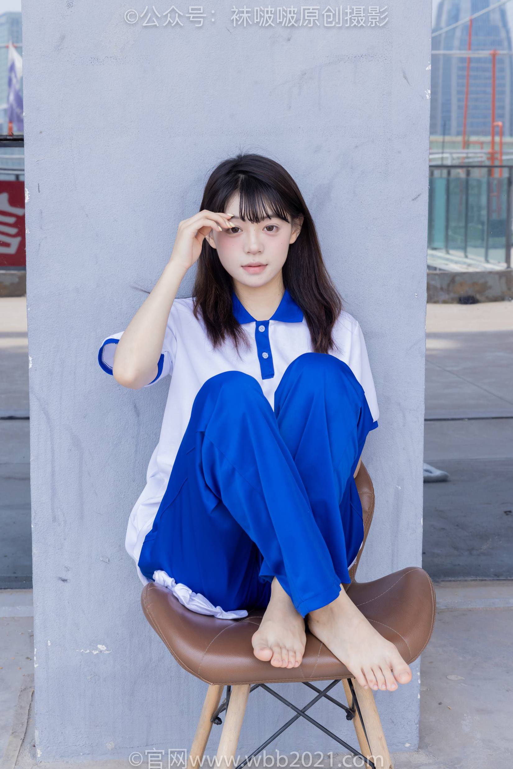 图片[137]-[BoBoSocks袜啵啵]NO.393 糯米-板鞋、白棉袜、裸足、校服[150P] – 速更版-美库