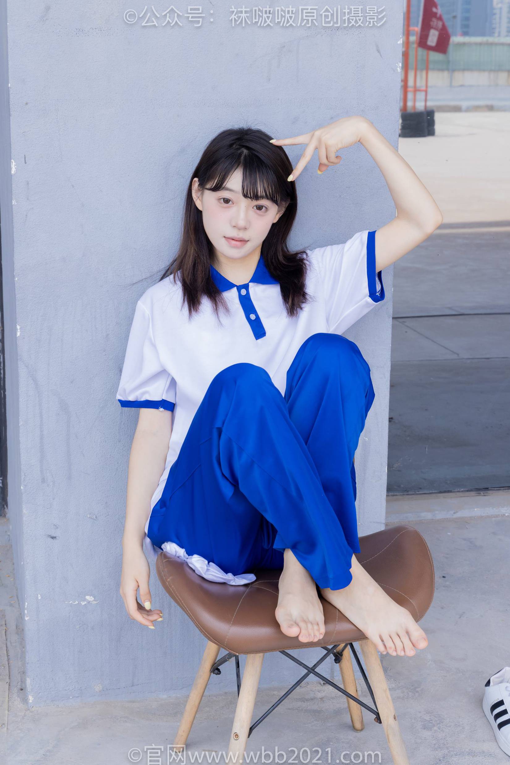 图片[138]-[BoBoSocks袜啵啵]NO.393 糯米-板鞋、白棉袜、裸足、校服[150P] – 速更版-美库