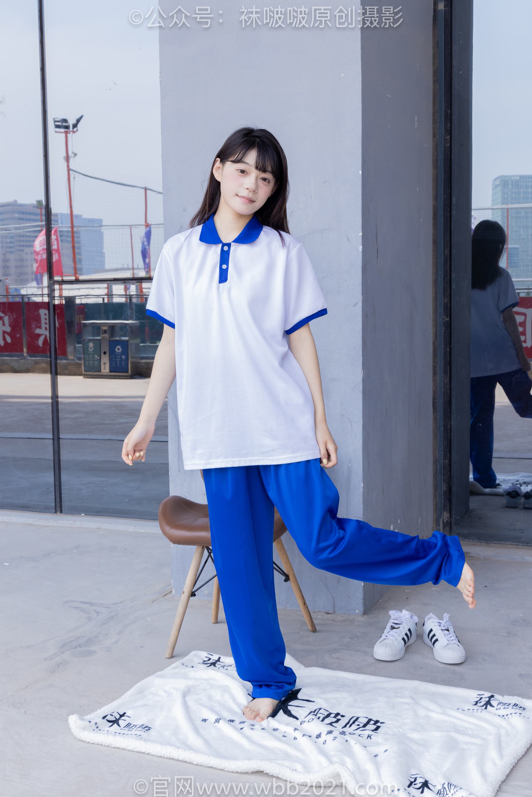 图片[150]-[BoBoSocks袜啵啵]NO.393 糯米-板鞋、白棉袜、裸足、校服[150P] – 速更版-美库