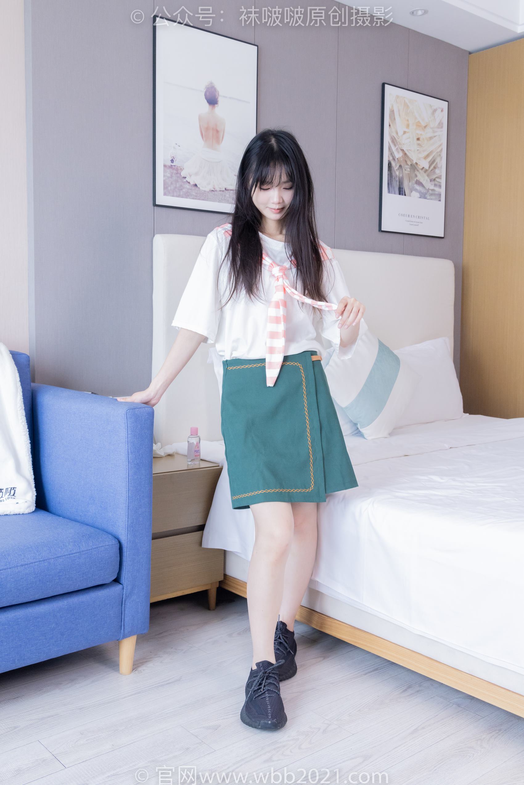 图片[11]-[BoBoSocks袜啵啵]NO.394 甜甜圈-运动鞋、白船袜、裸足、裸足[140P] – 速更版-美库