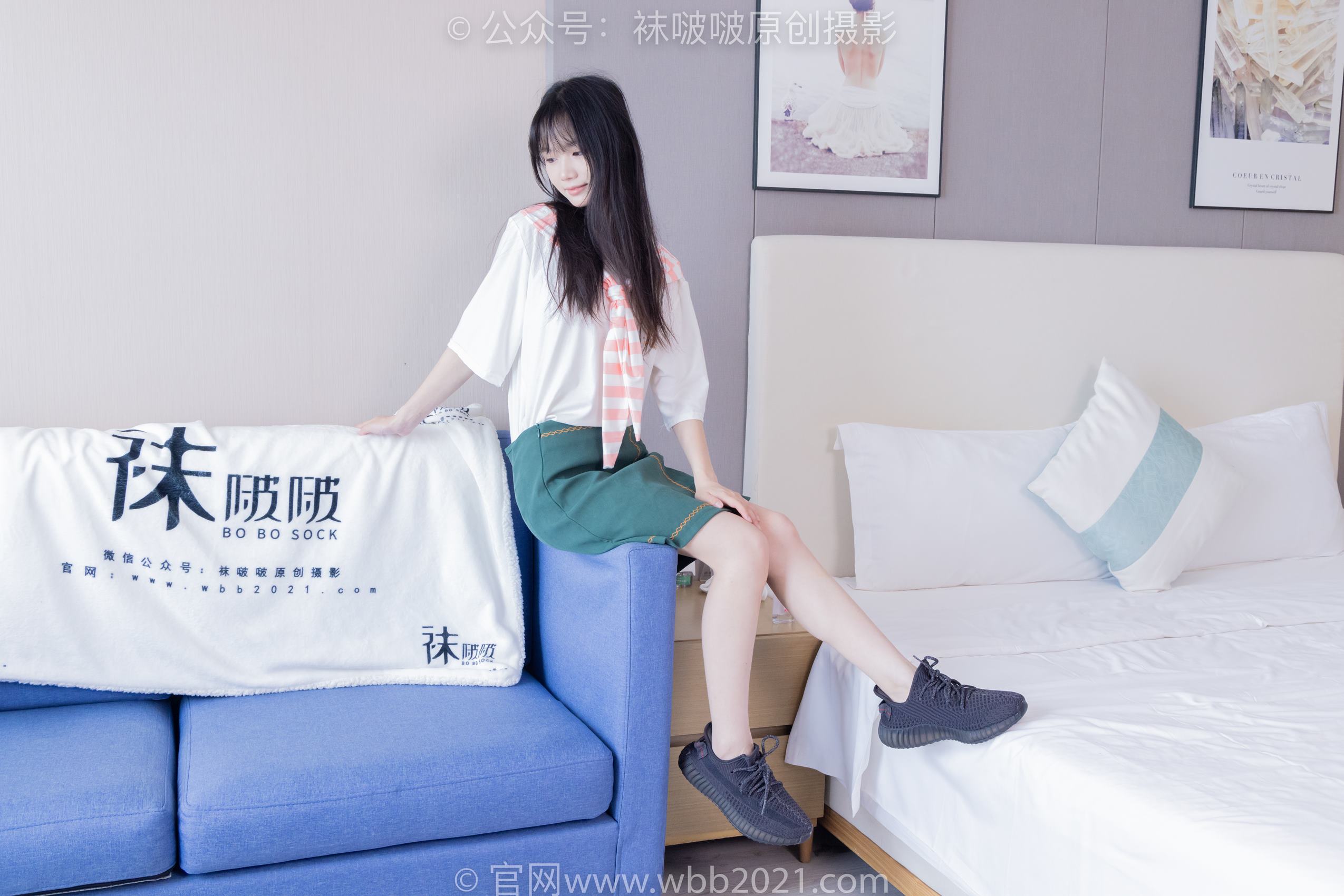 图片[20]-[BoBoSocks袜啵啵]NO.394 甜甜圈-运动鞋、白船袜、裸足、裸足[140P] – 速更版-美库