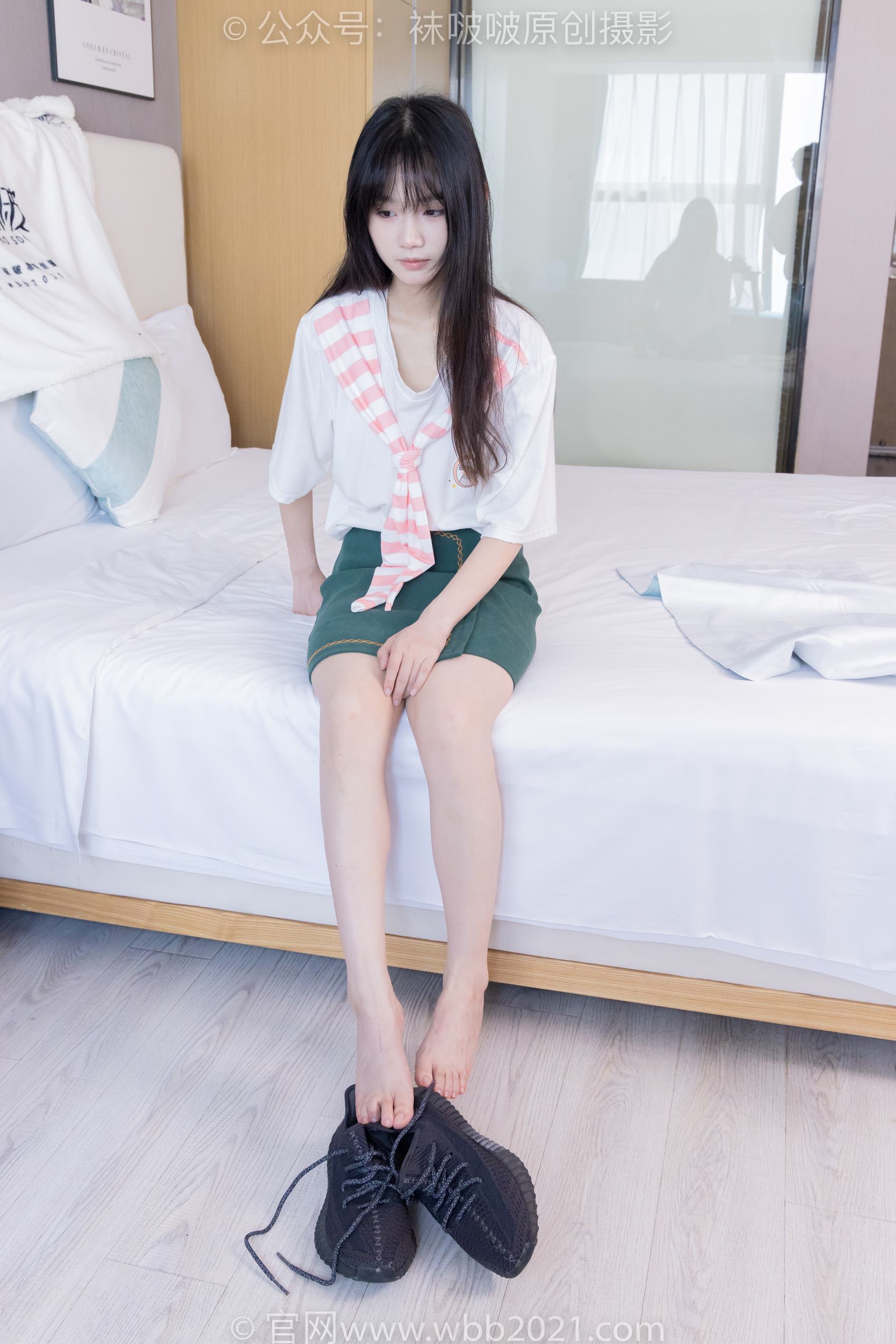 图片[139]-[BoBoSocks袜啵啵]NO.394 甜甜圈-运动鞋、白船袜、裸足、裸足[140P] – 速更版-美库