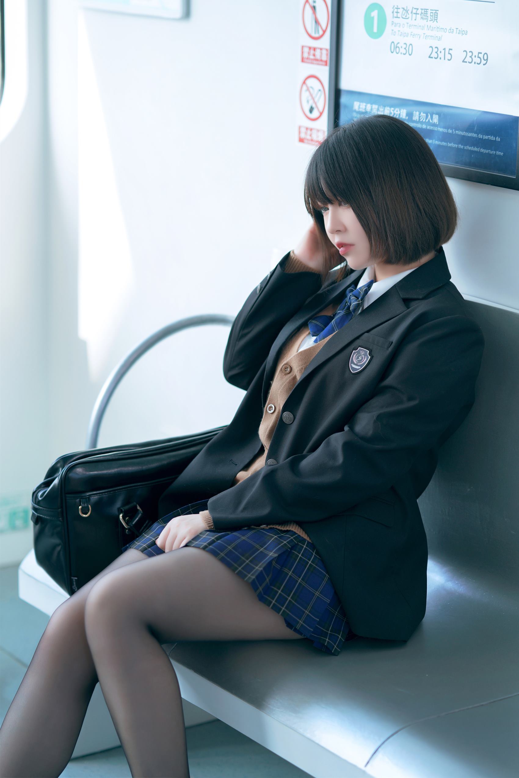 图片[16]-半半子 – 彼女の制服[58P] – 速更版-美库