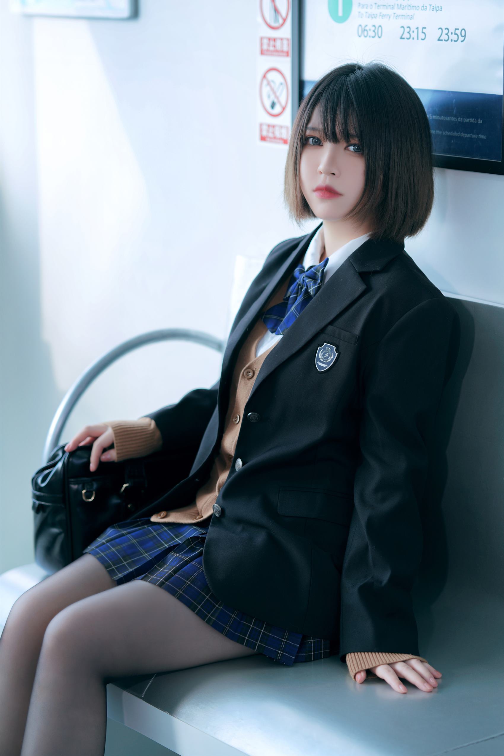 图片[26]-半半子 – 彼女の制服[58P] – 速更版-美库