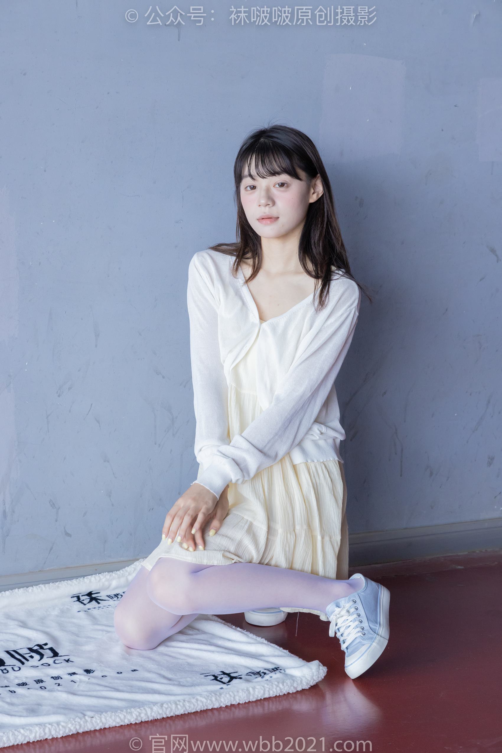 图片[15]-[BoBoSocks袜啵啵]NO.395 糯米-板鞋、白丝[145P] – 速更版-美库