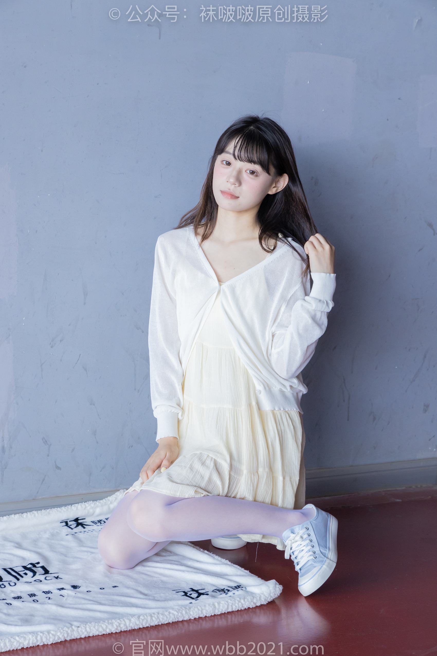 图片[16]-[BoBoSocks袜啵啵]NO.395 糯米-板鞋、白丝[145P] – 速更版-美库