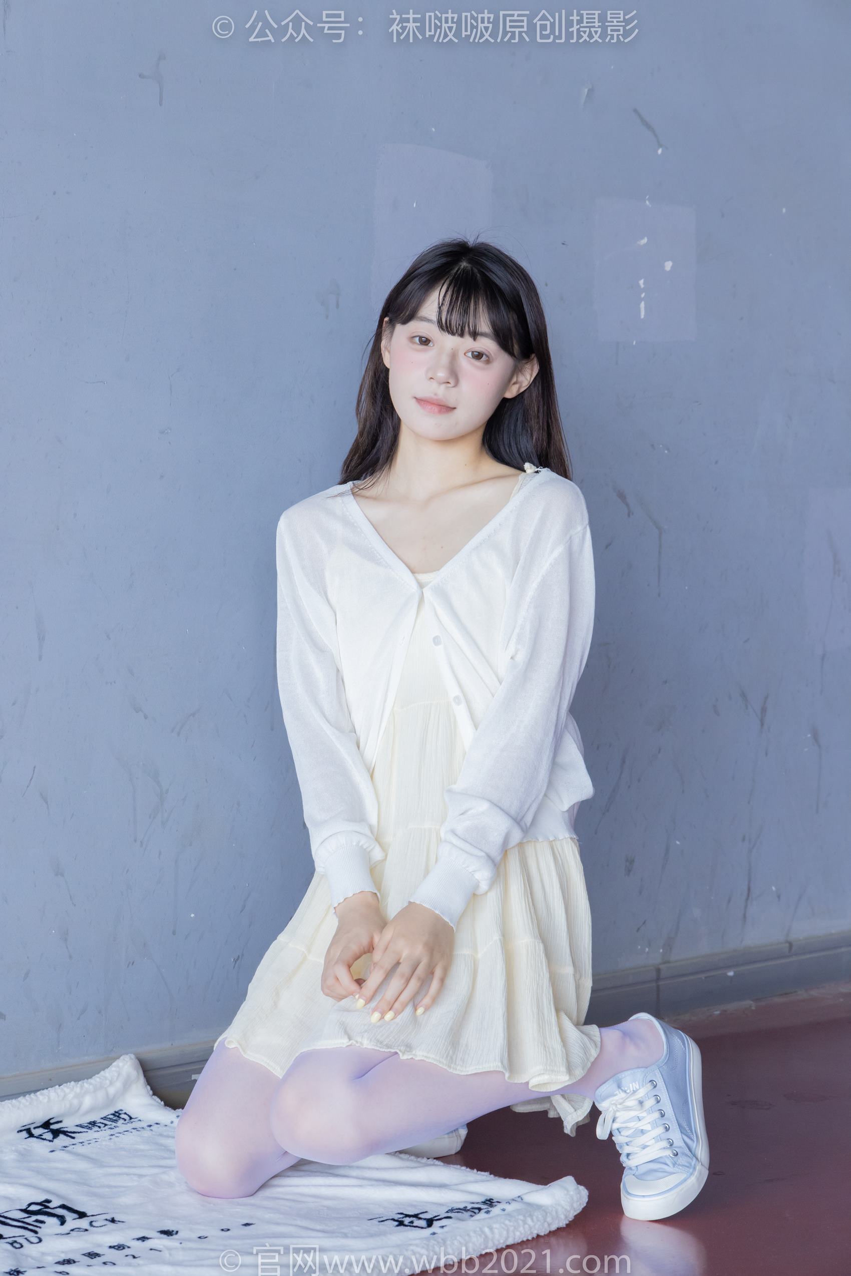 图片[19]-[BoBoSocks袜啵啵]NO.395 糯米-板鞋、白丝[145P] – 速更版-美库