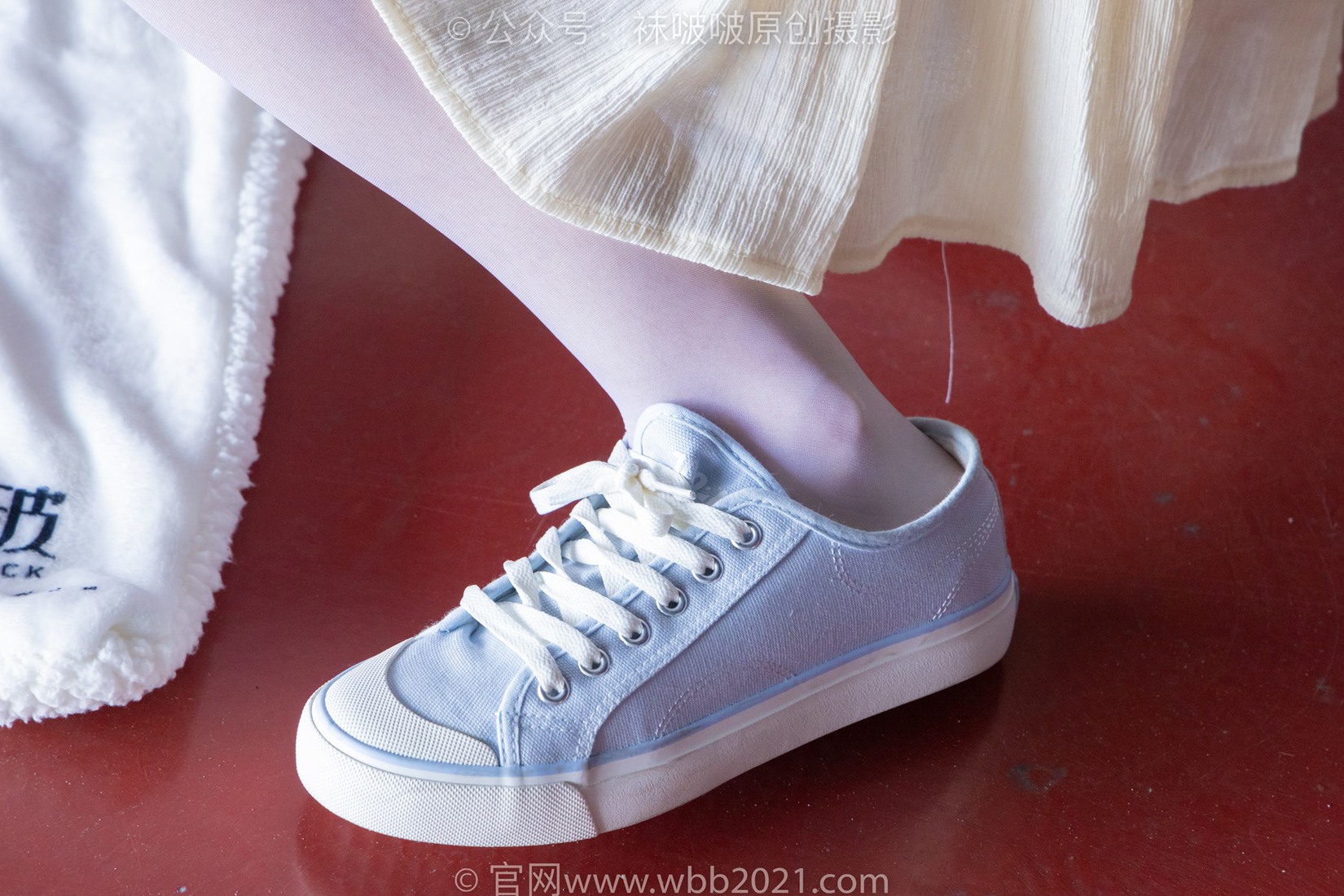 图片[24]-[BoBoSocks袜啵啵]NO.395 糯米-板鞋、白丝[145P] – 速更版-美库