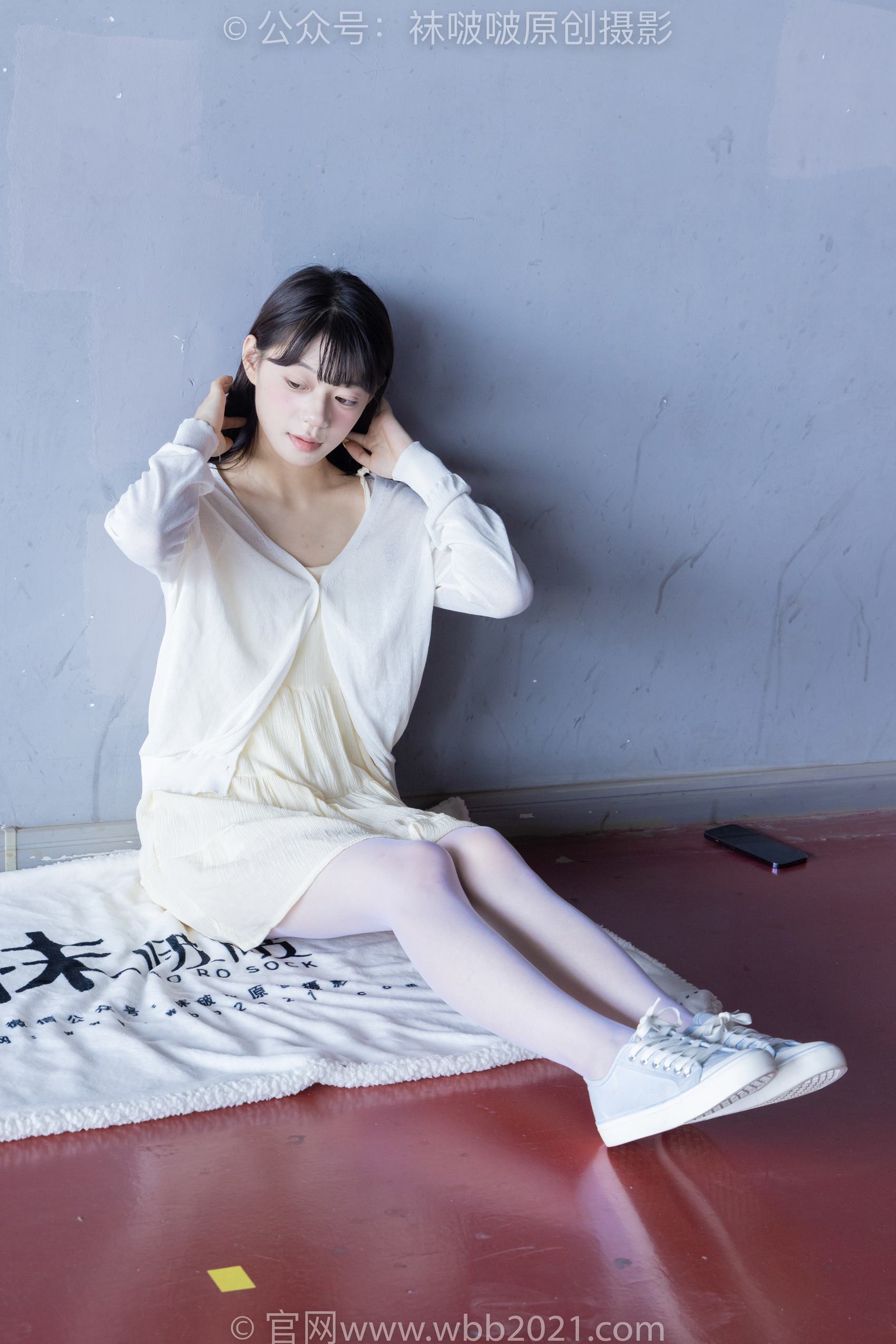 图片[28]-[BoBoSocks袜啵啵]NO.395 糯米-板鞋、白丝[145P] – 速更版-美库