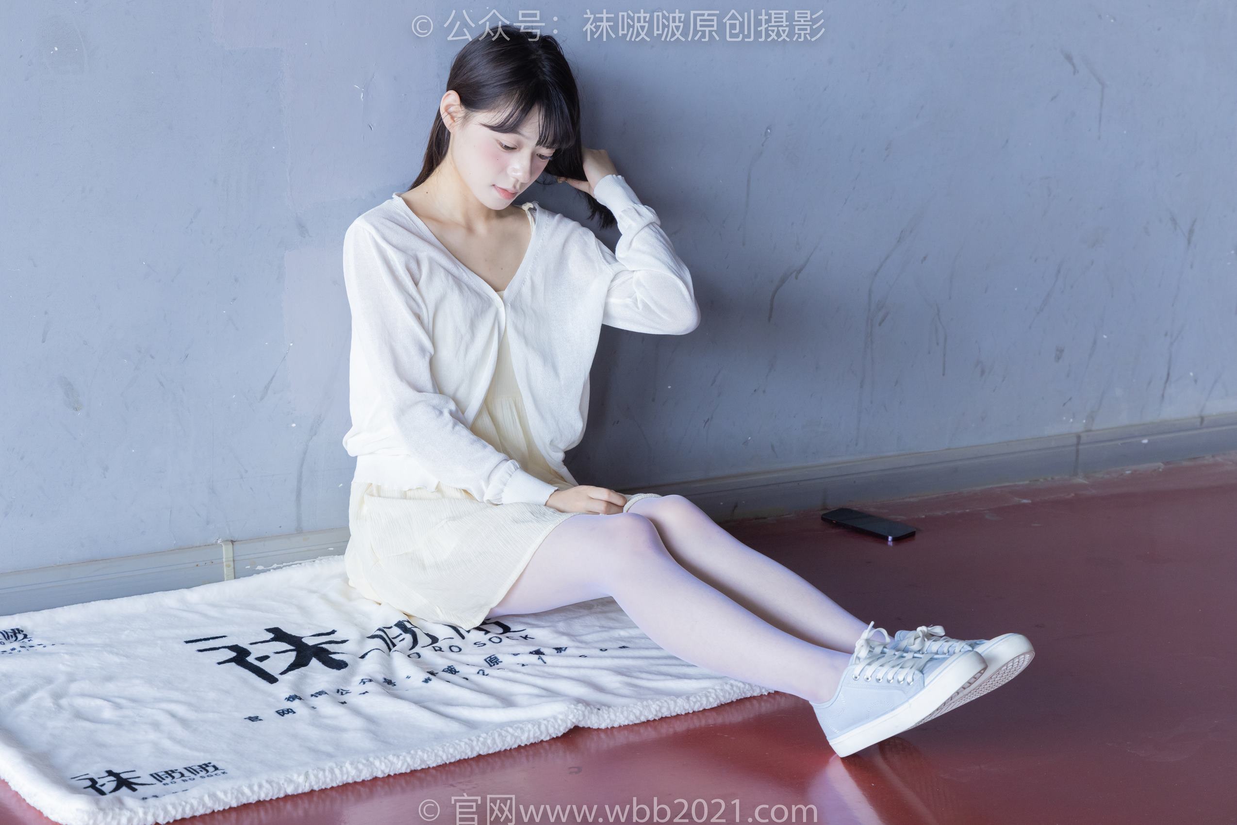 图片[30]-[BoBoSocks袜啵啵]NO.395 糯米-板鞋、白丝[145P] – 速更版-美库